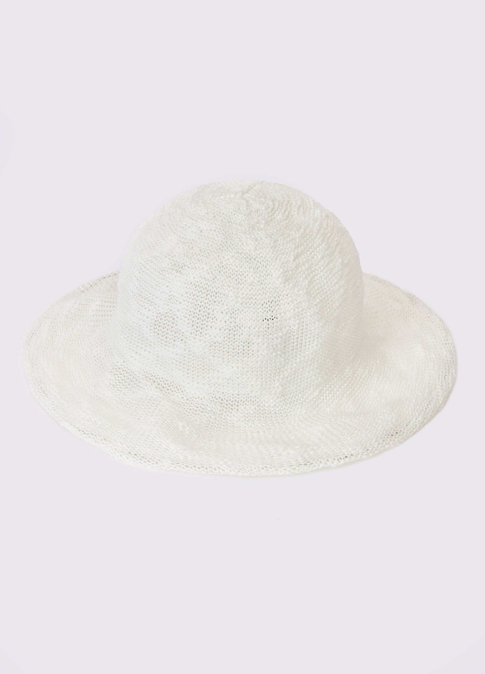 Cappello in stoffa lavorato donna_0