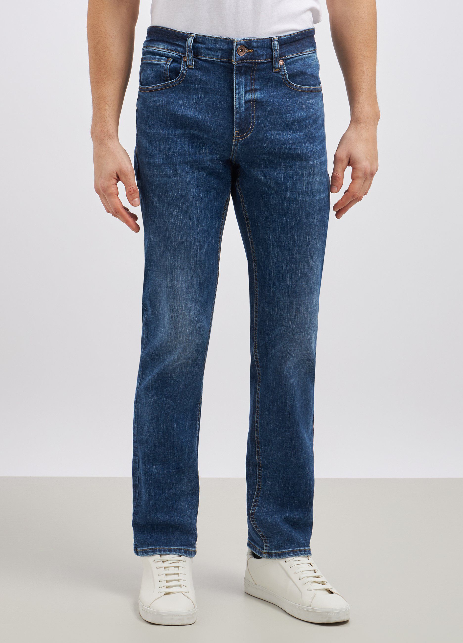Jeans in misto cotone stretch uomo_1