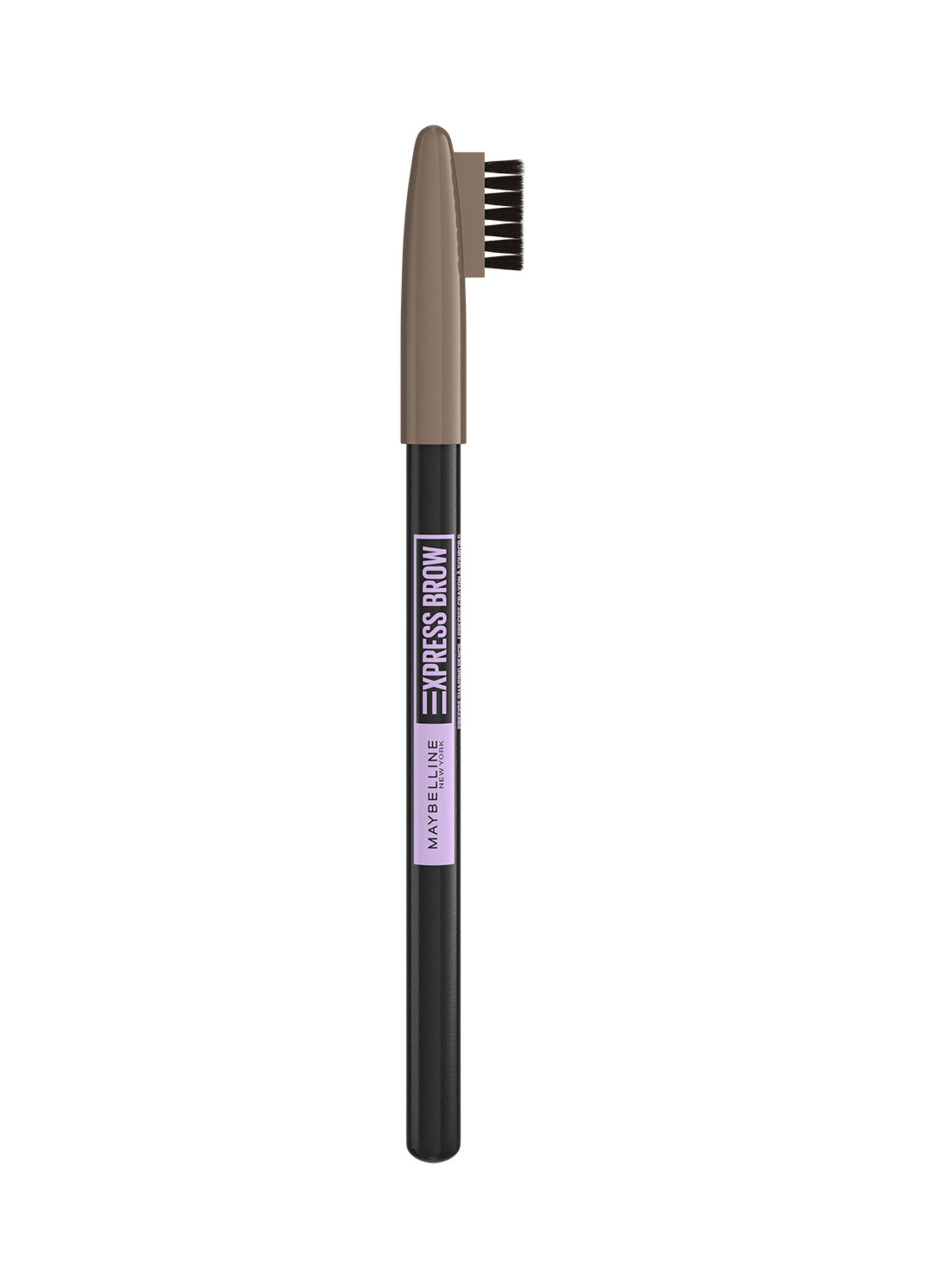 Maybelline New York Express Brows 2-in-1, Matita Ombretto per sopracciglia naturalmente definite, Blonde (02).