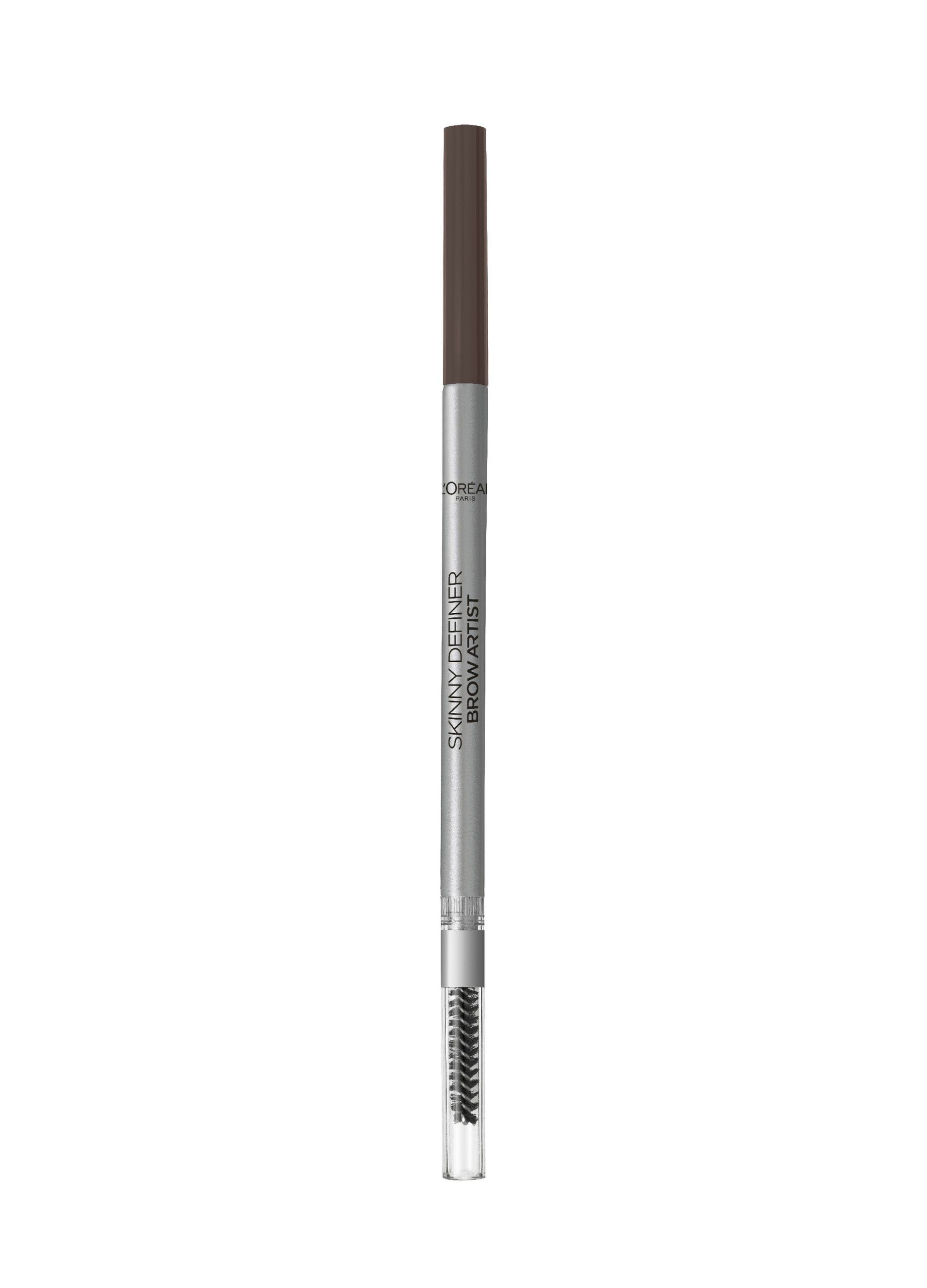 L'Oréal Paris Matita Automatica Sopracciglia Brow Artist Le Skinny, Punta extra sottile da 1,5 mm, Tratto Ultra Preciso, 108 Dark Brunette._0