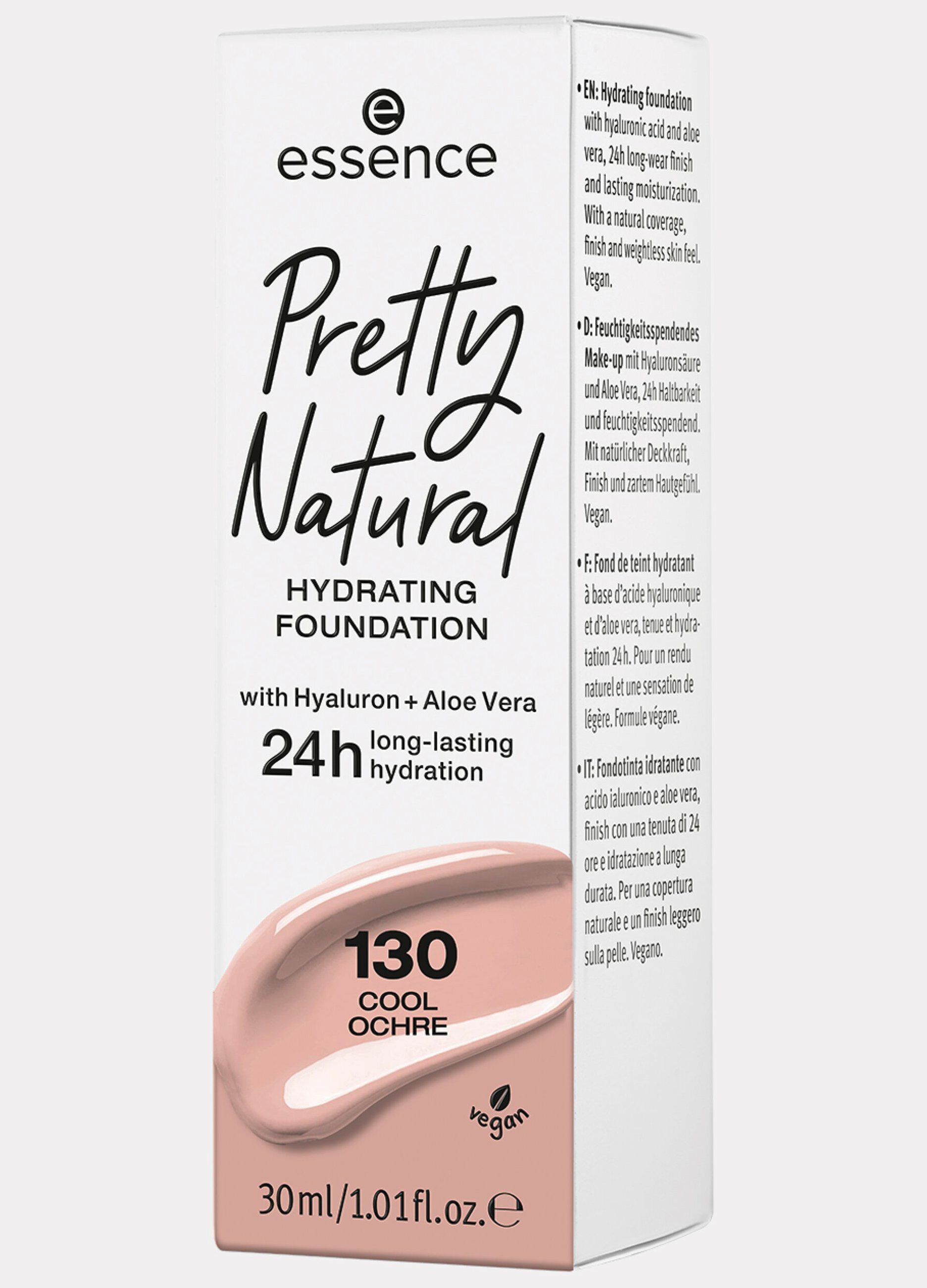 Essence pretty natural fondotinta viso effetto idratante 130_0