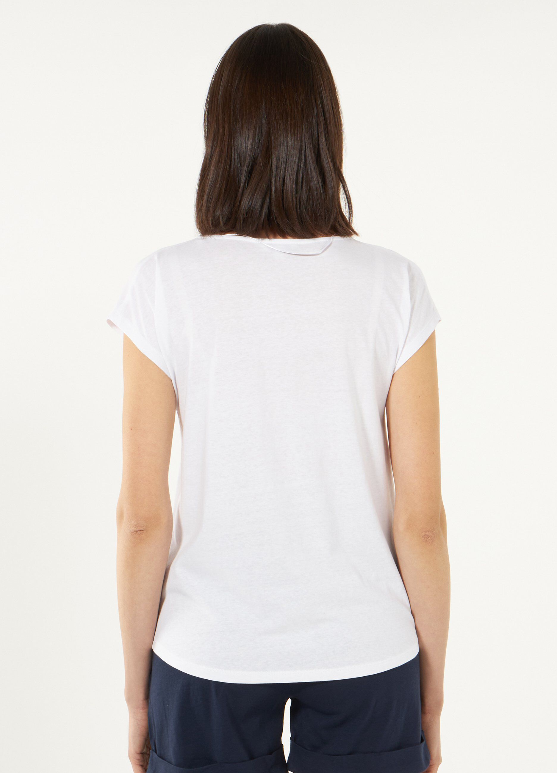 T-shirt Holistic in puro cotone con stampa donna_1