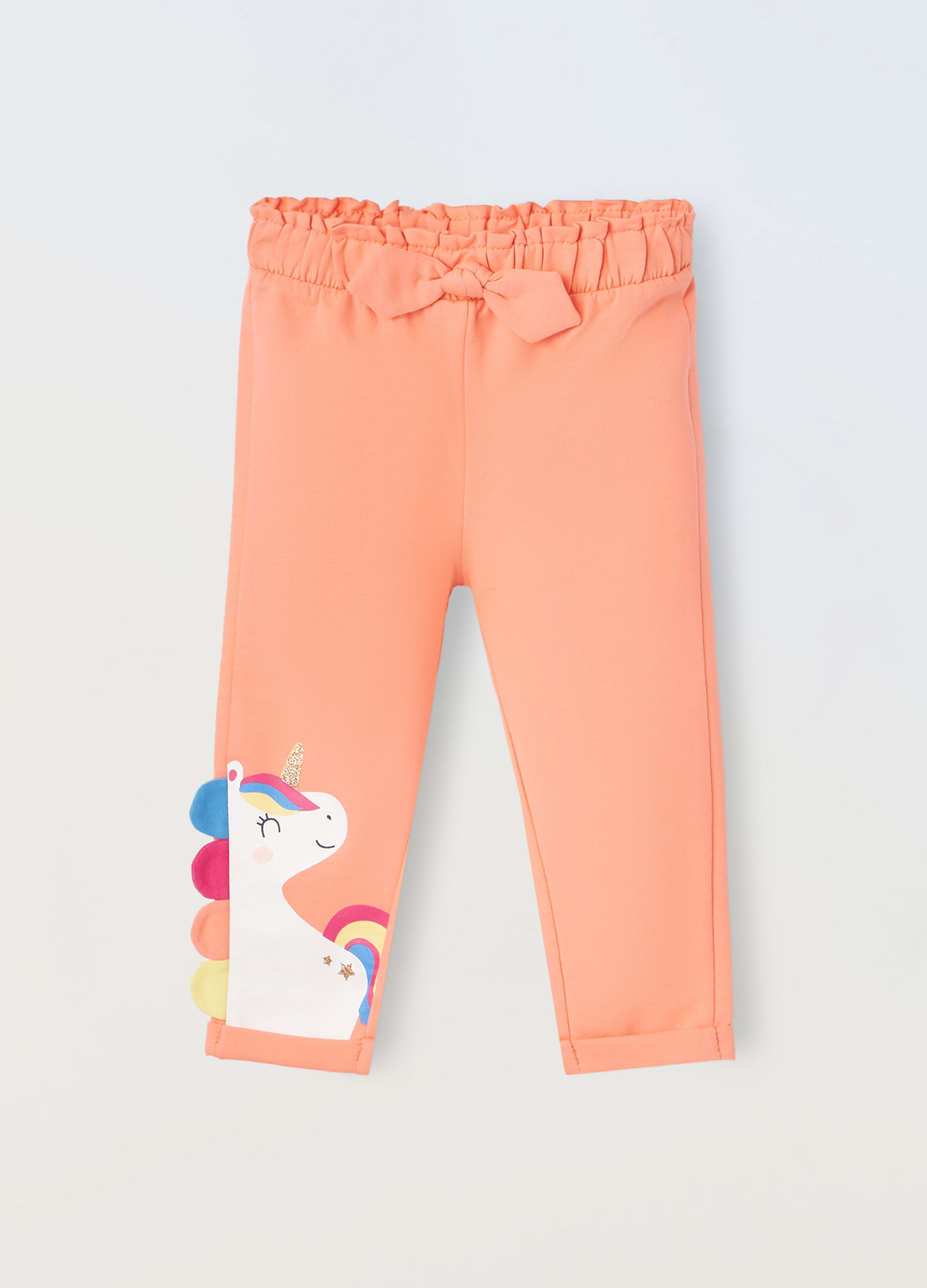 Joggers in french terry stretch neonata_0