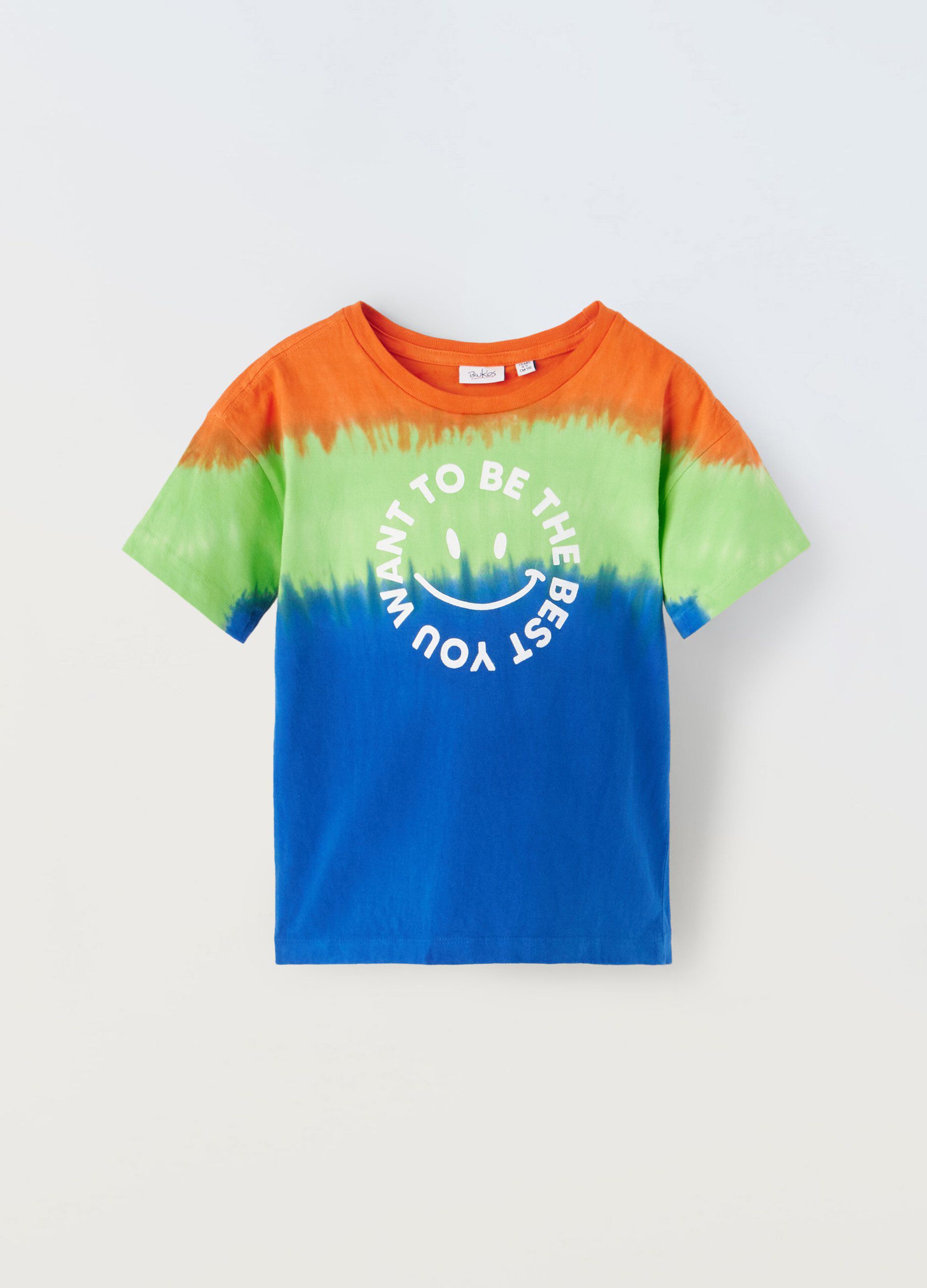 T-shirt con motivo Tie & Dye bambino_0