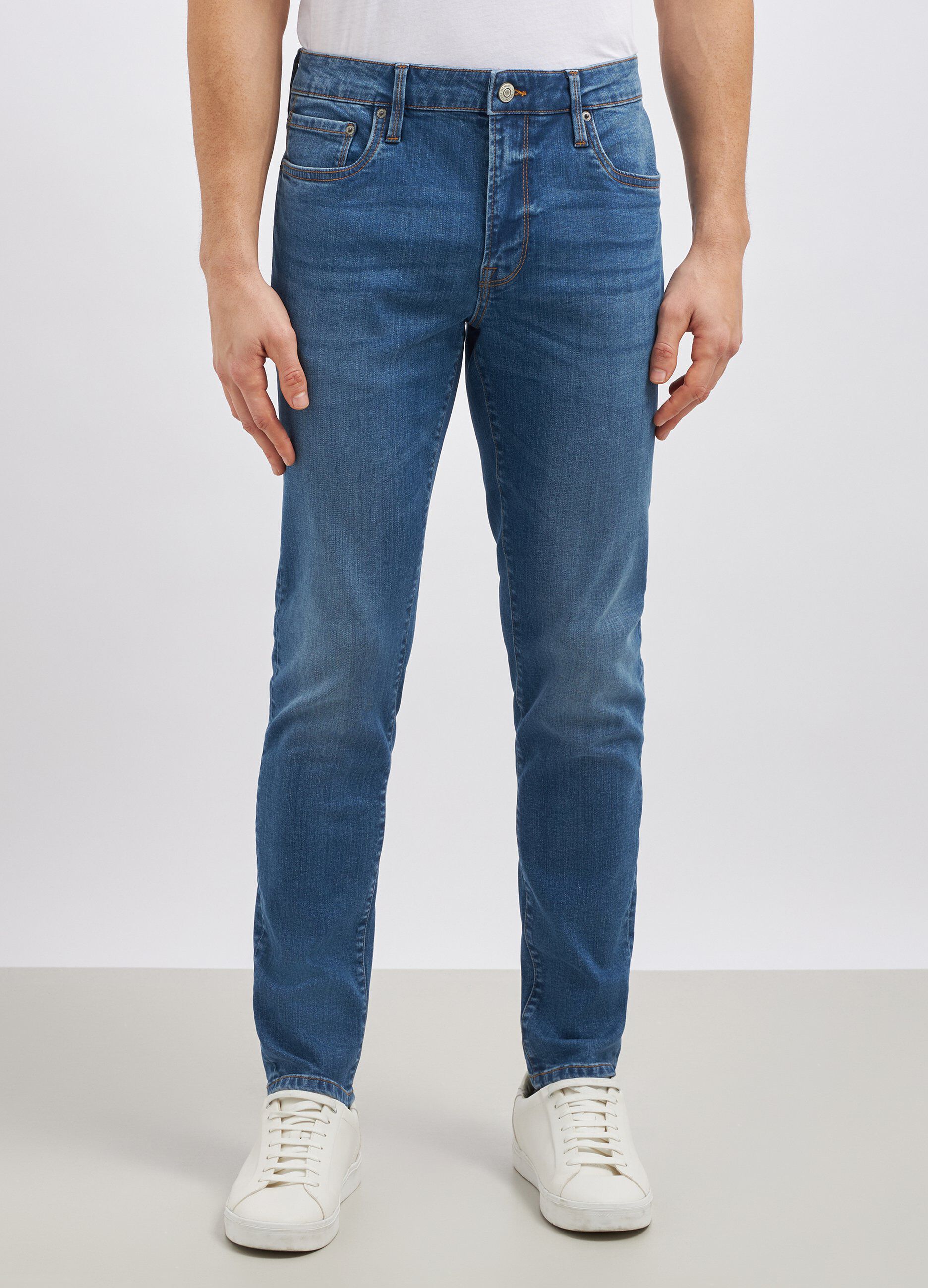 Jeans slim fit cotone stretch uomo_1