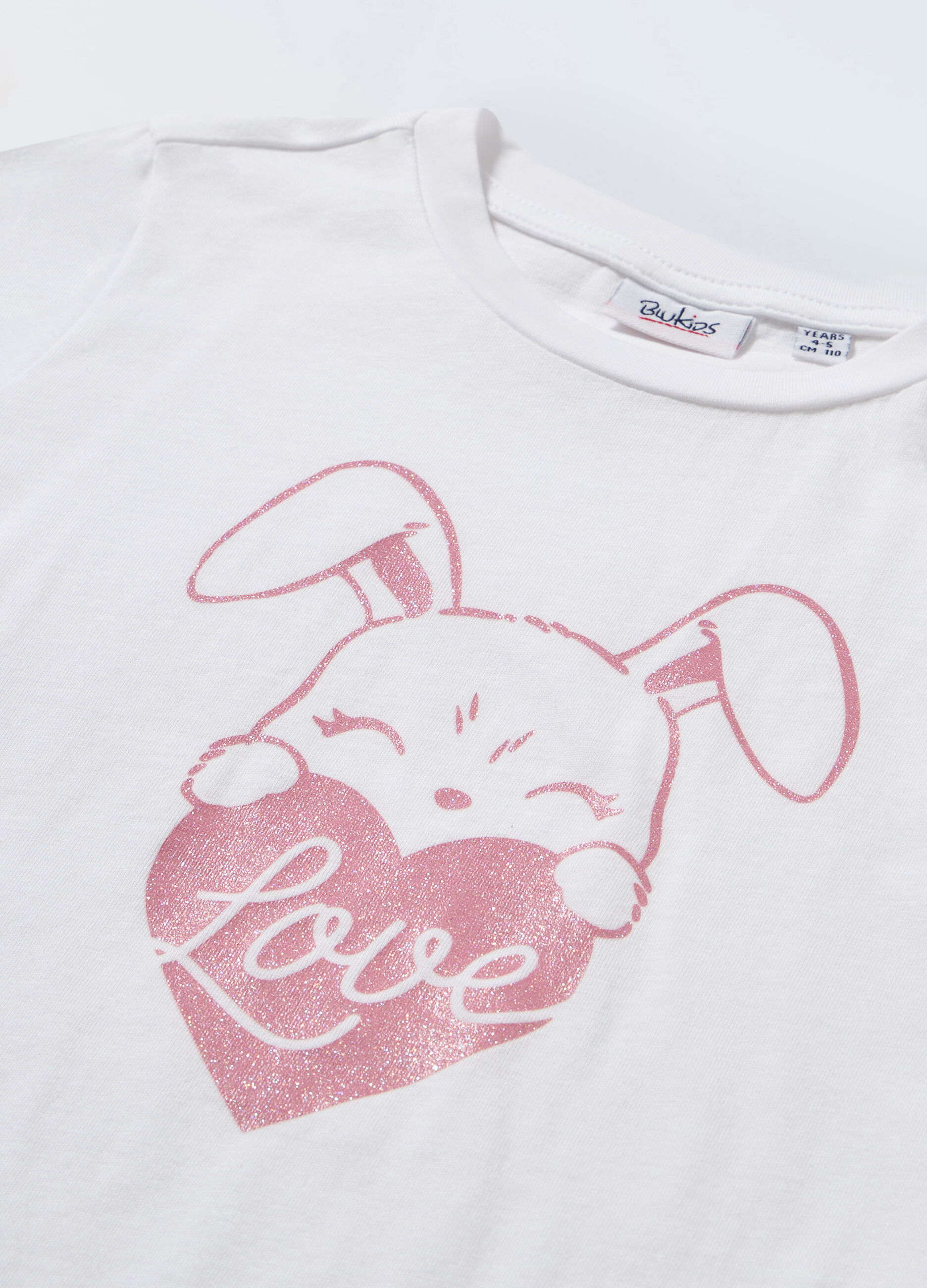 T-shirt in puro cotone bambina_1