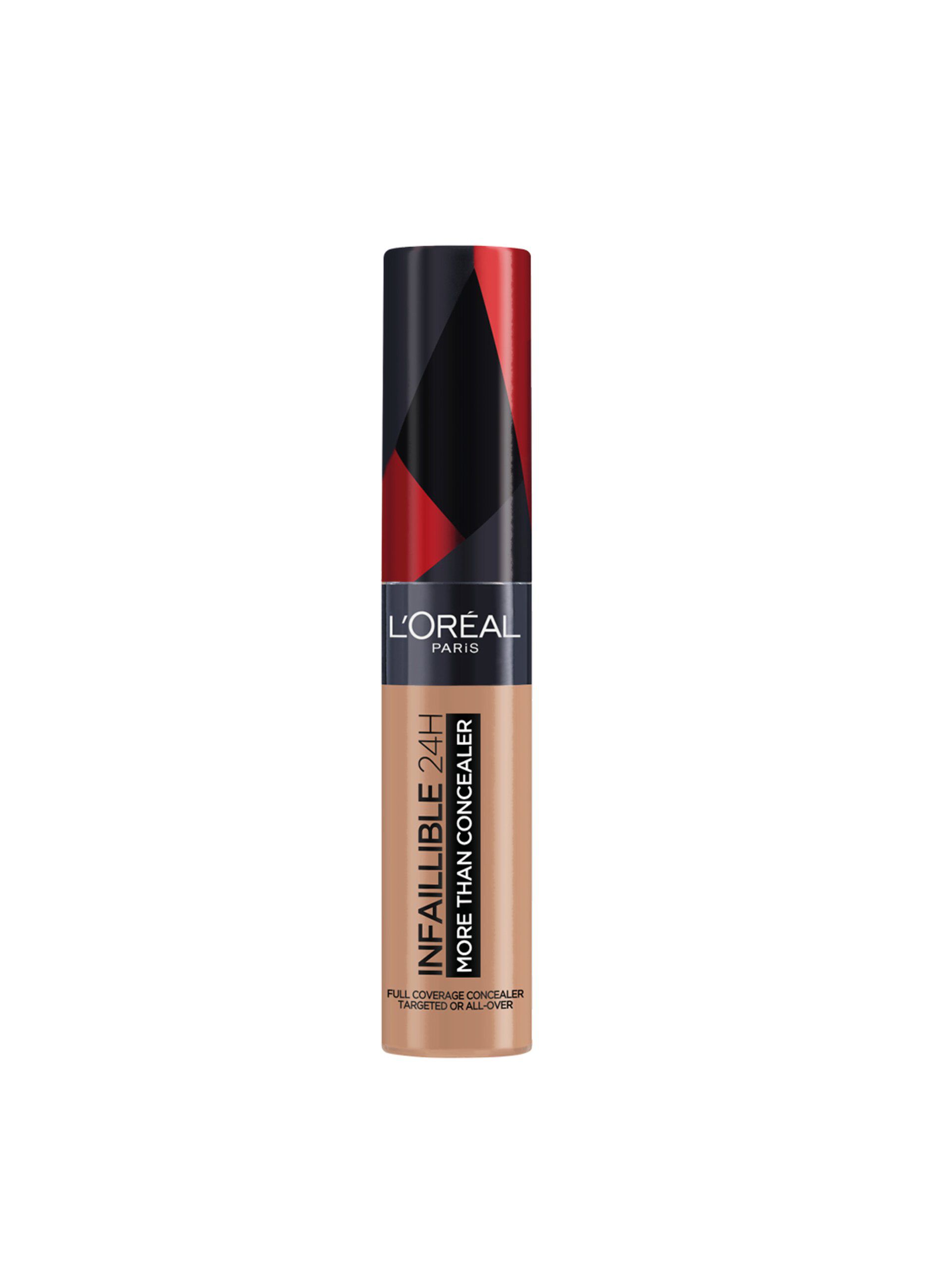 L'Oréal Paris Infaillible 24h More Than Concealer, Correttore liquido a lunga tenuta, 329 Cajou._0