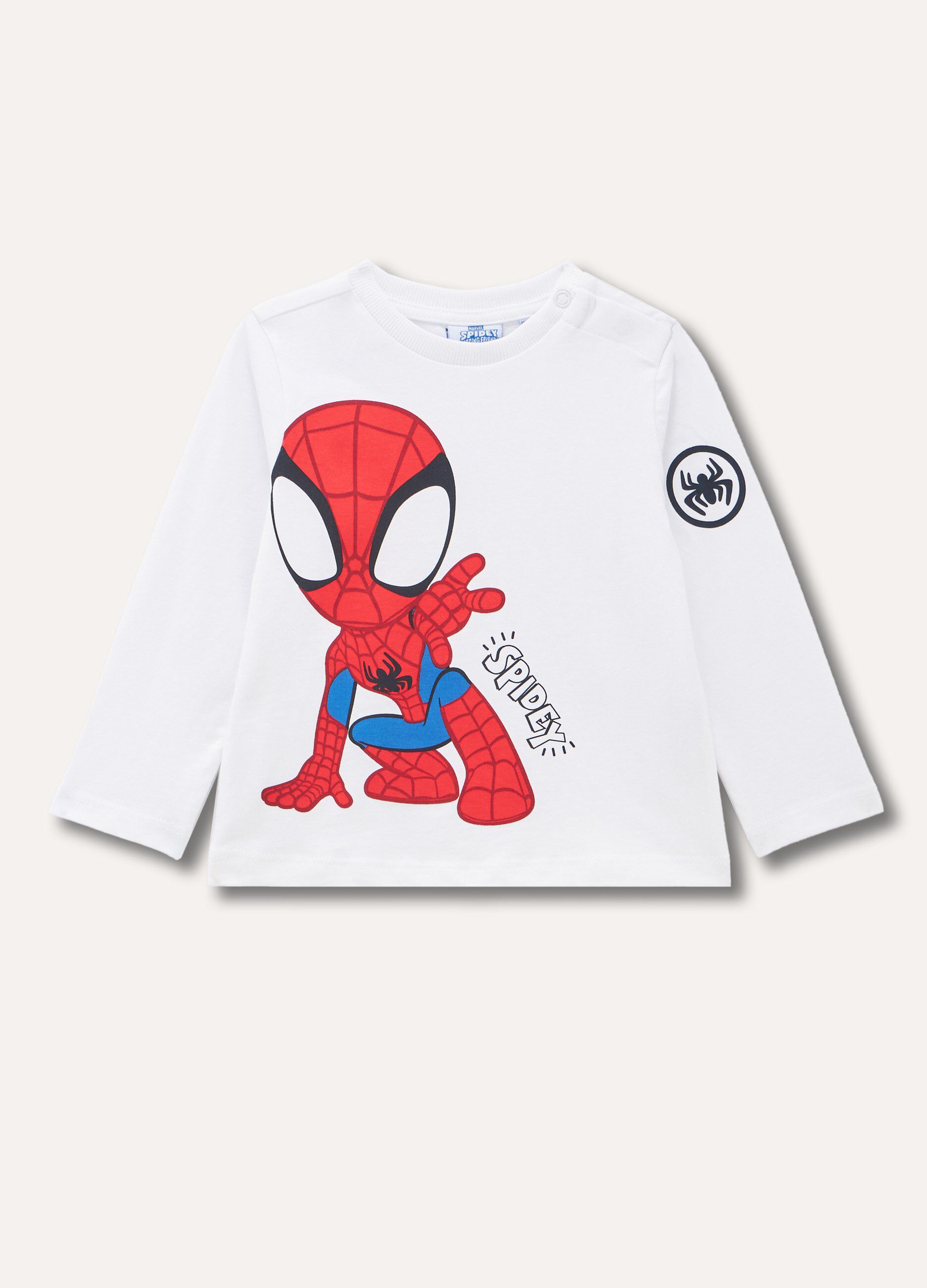 T-shirt Spider-Man in puro cotone neonato_0