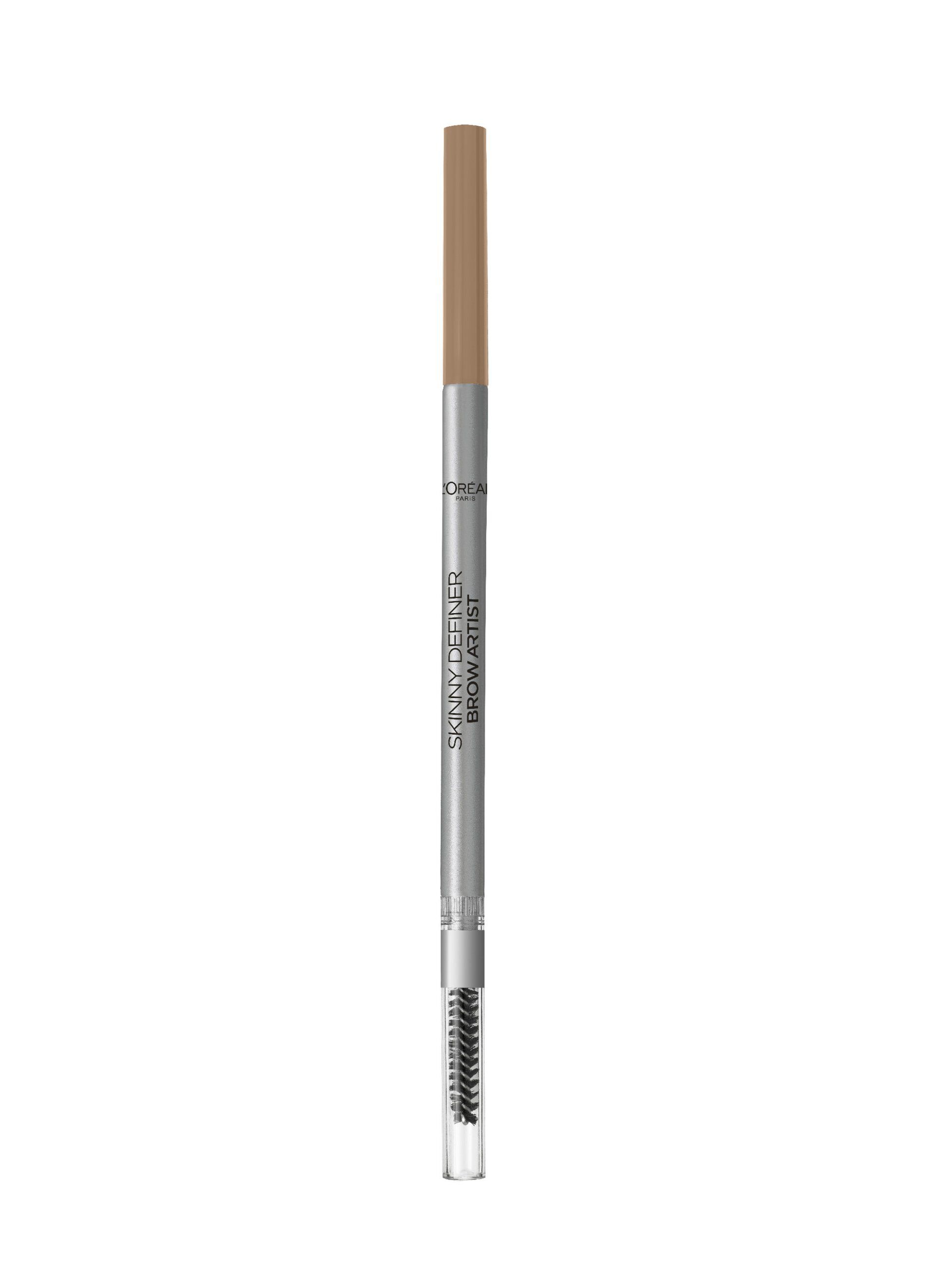 L'Oréal Paris Matita Automatica Sopracciglia Brow Artist Le Skinny, Punta extra sottile da 1,5 mm, Tratto Ultra Preciso, 101 Blonde._0