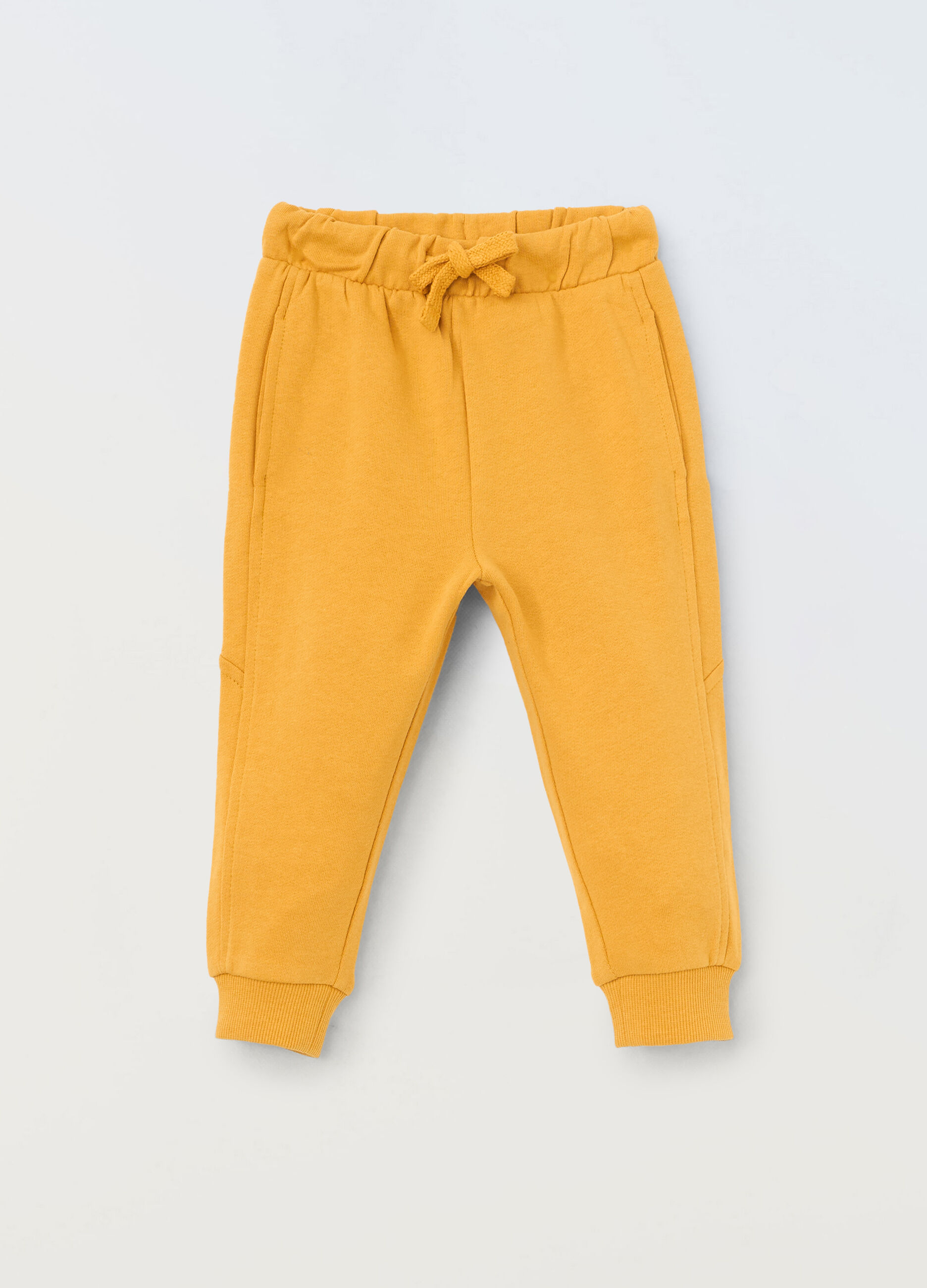 Jogger in puro cotone neonato_0