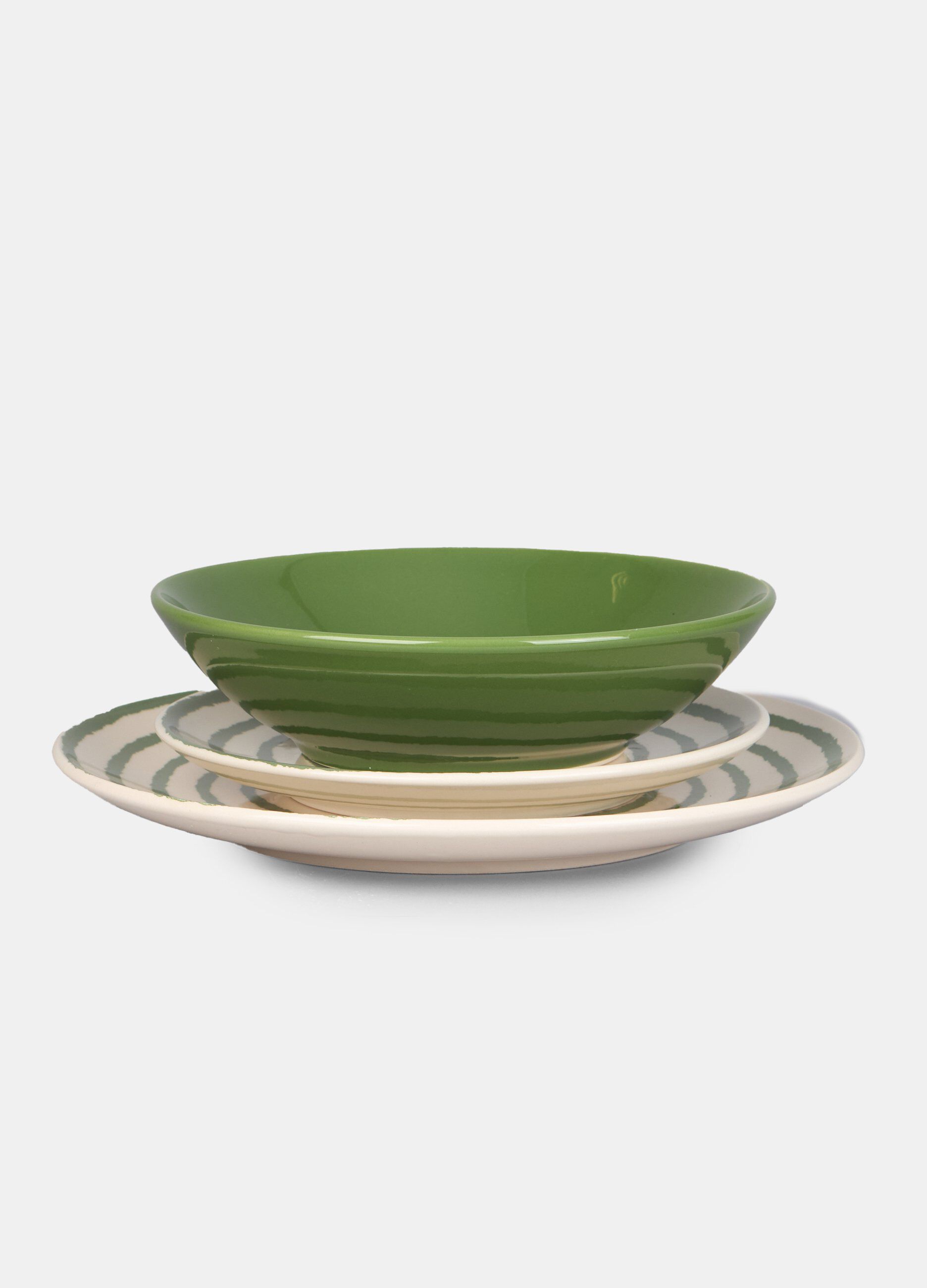Set 18 piatti in ceramica_0