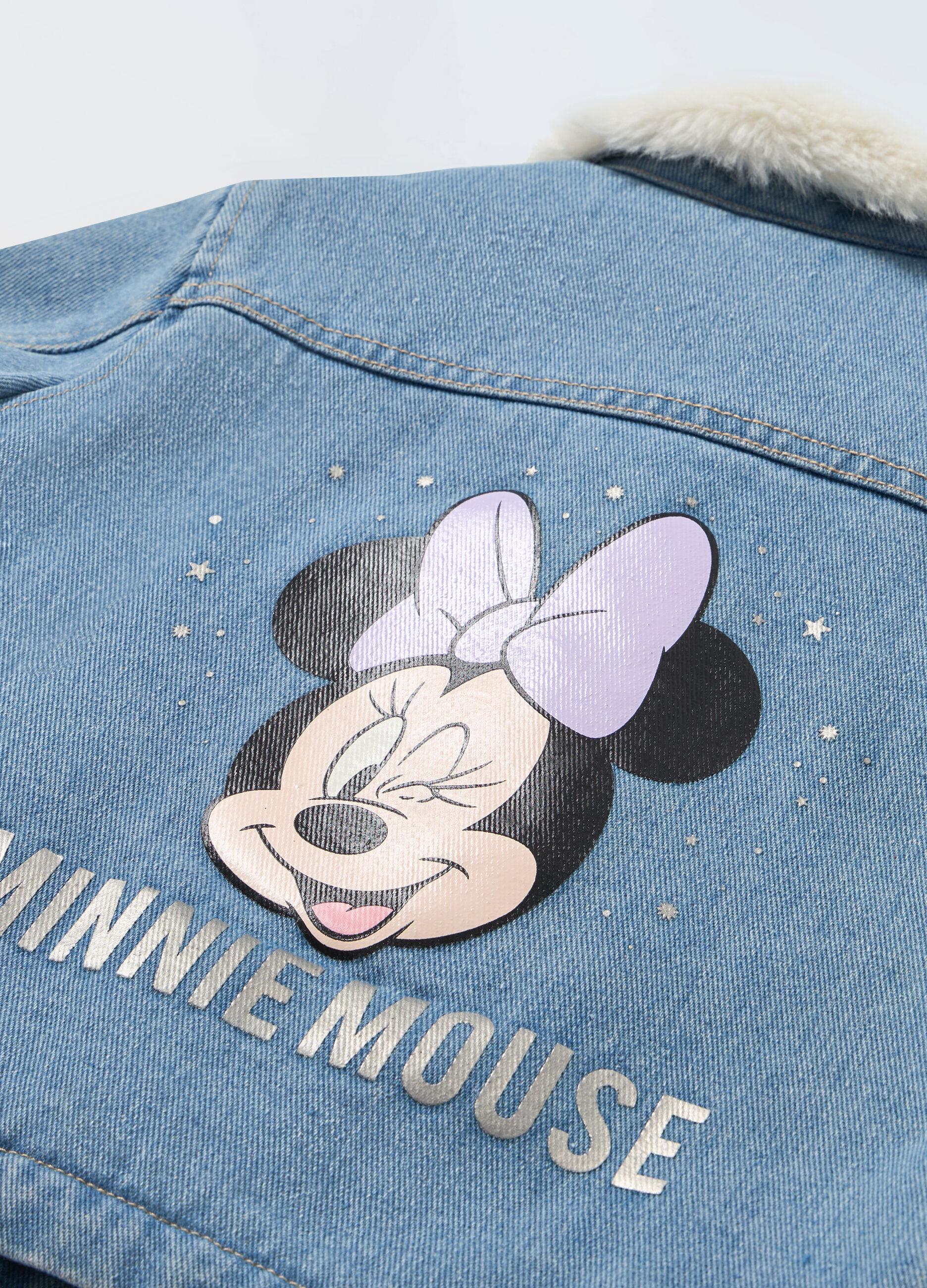 Giubbino Minnie in denim neonata_1