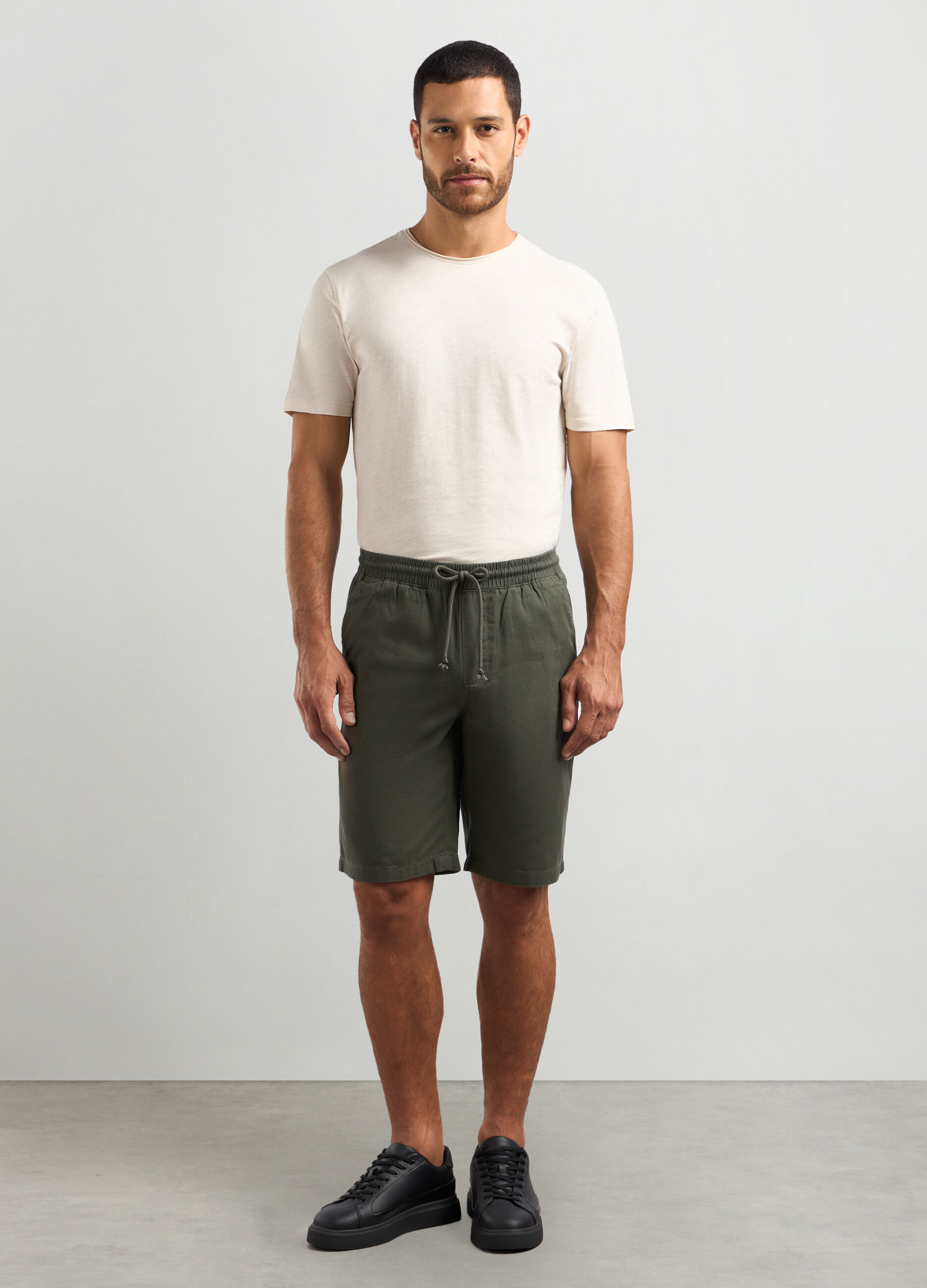 Shorts in puro cotone uomo_0