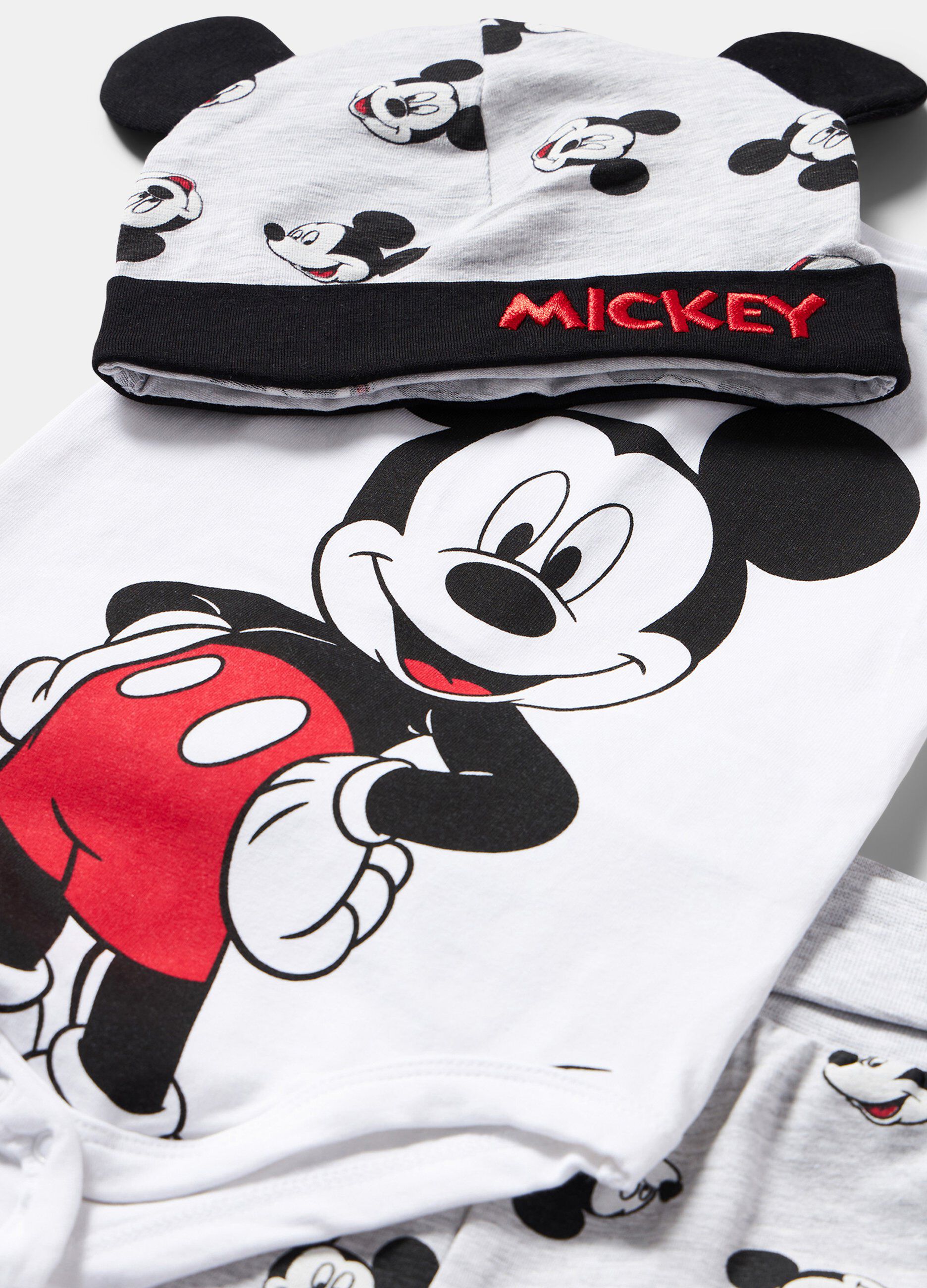 Set boy, leggings e cappello Mickey Mouse neonato_1