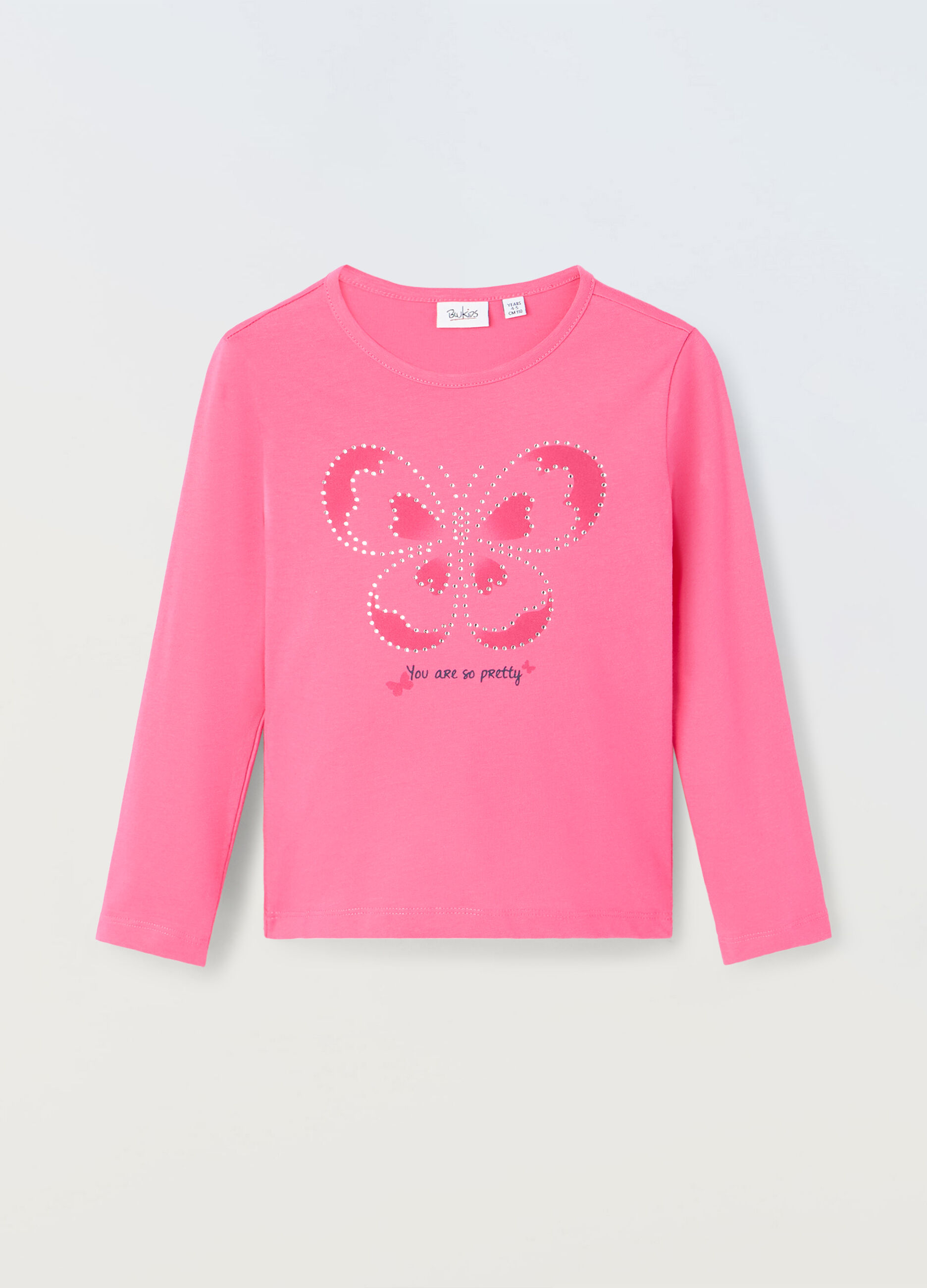 T-shirt in puro cotone bambina_0