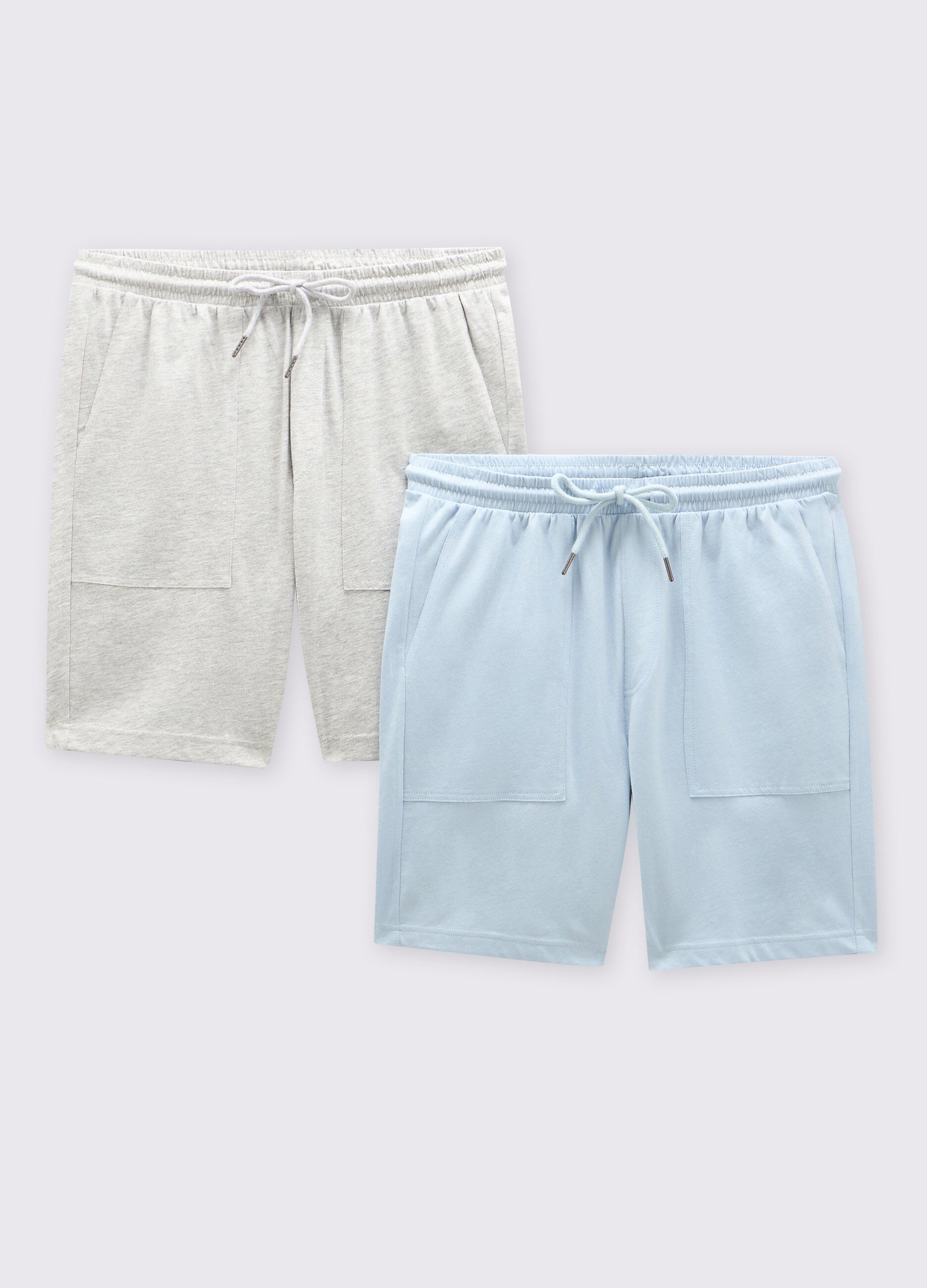 Pack 2 shorts pigiama in cotone uomo_0