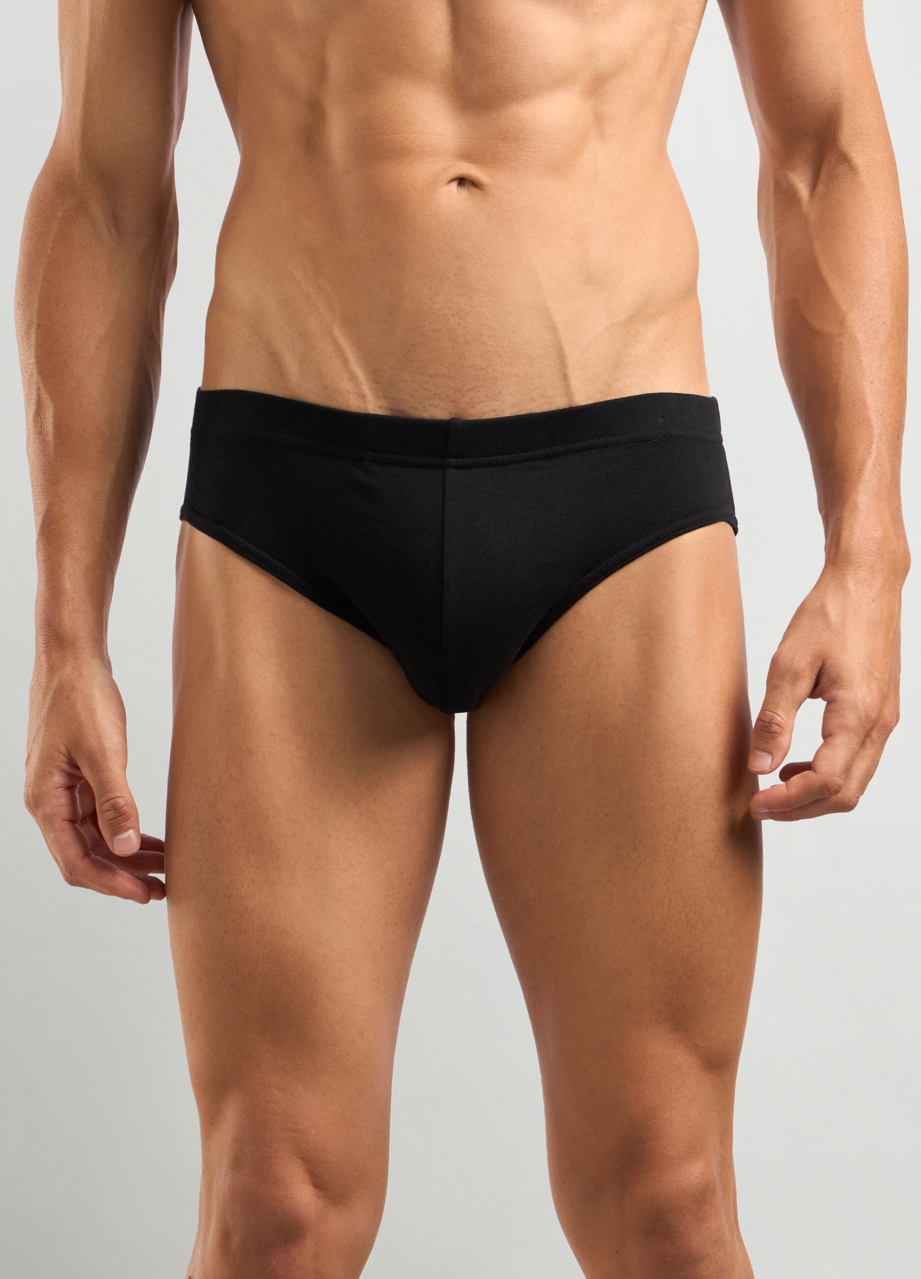 Slip in cotone stretch uomo_1