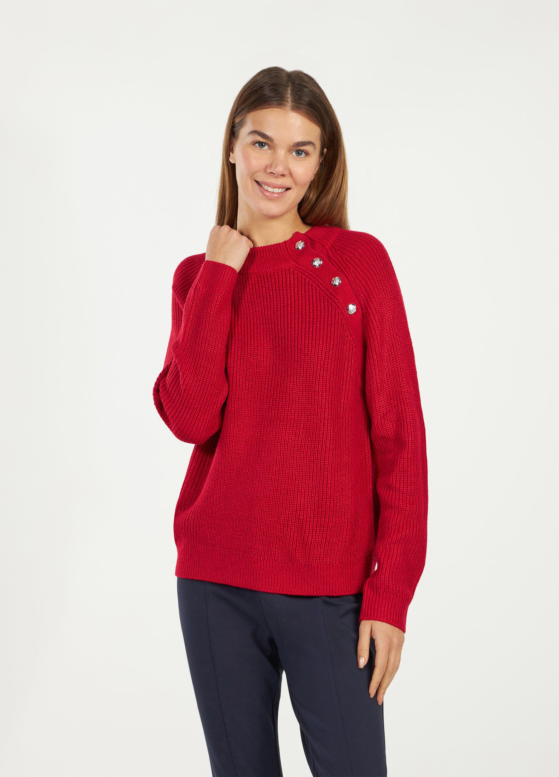 Maglione tricot con bottoni donna_1