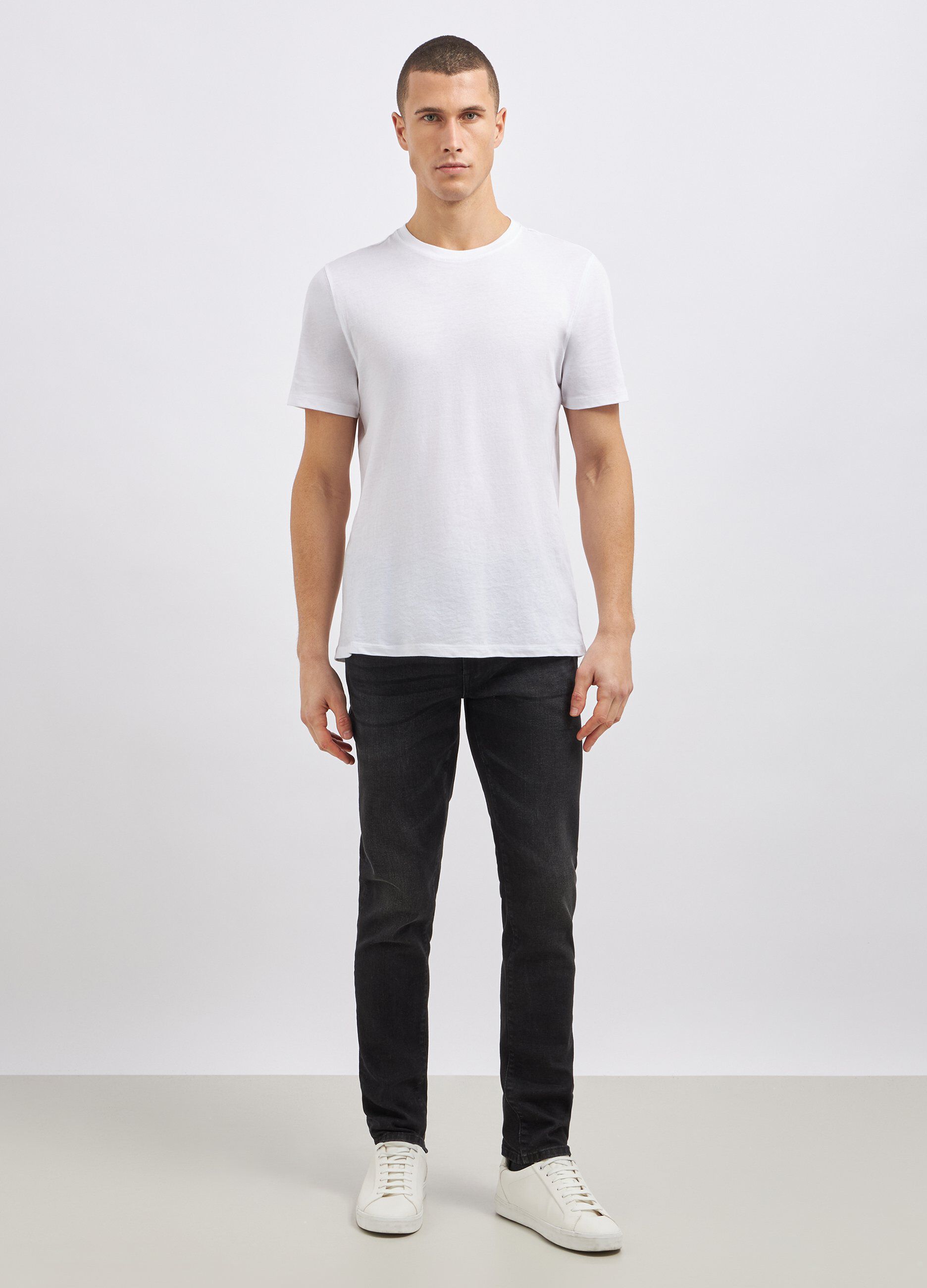 Jeans slim fit cotone stretch uomo_0