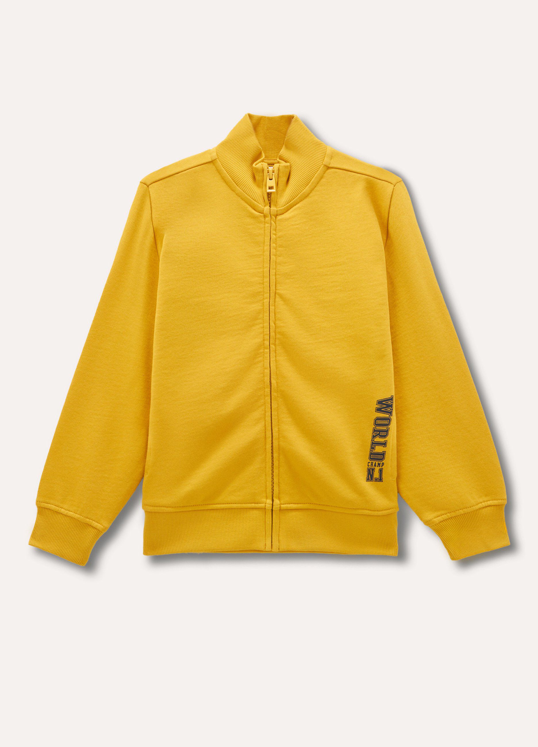 Felpa full-zip bambino