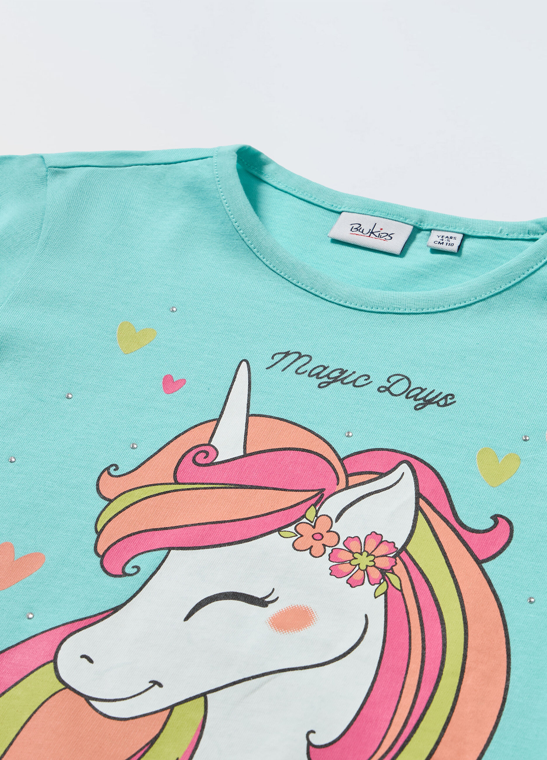 T-shirt in puro cotone bambina_1