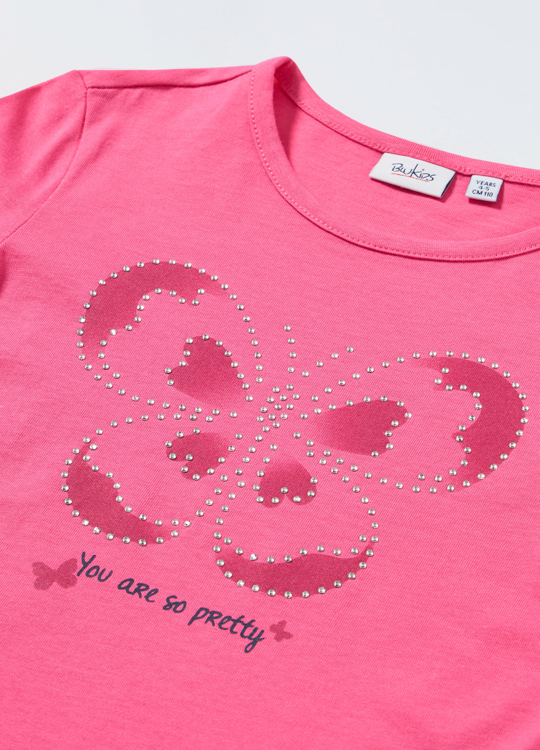 T-shirt in puro cotone bambina_1