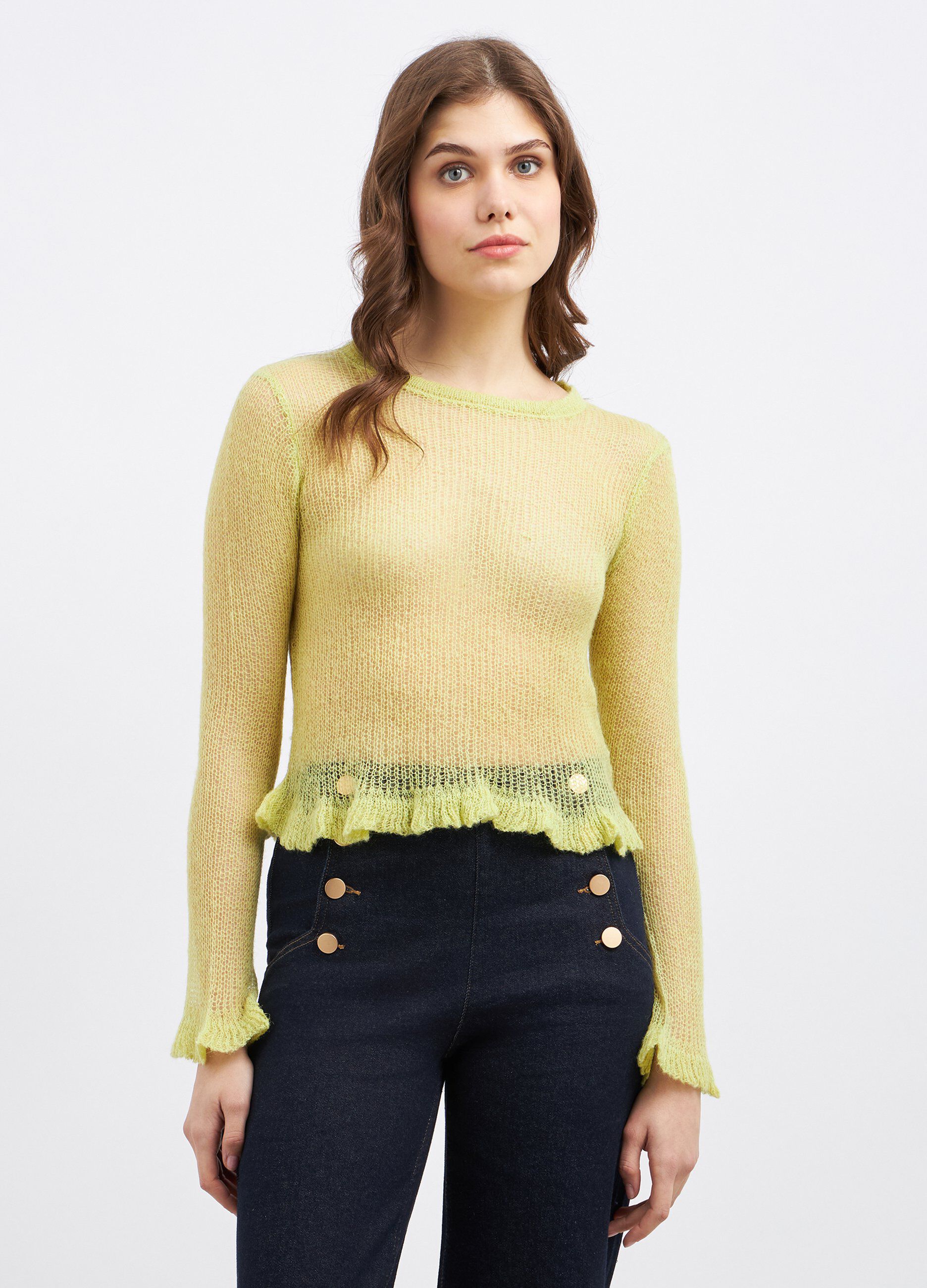 Pullover tricot misto lana donna_0