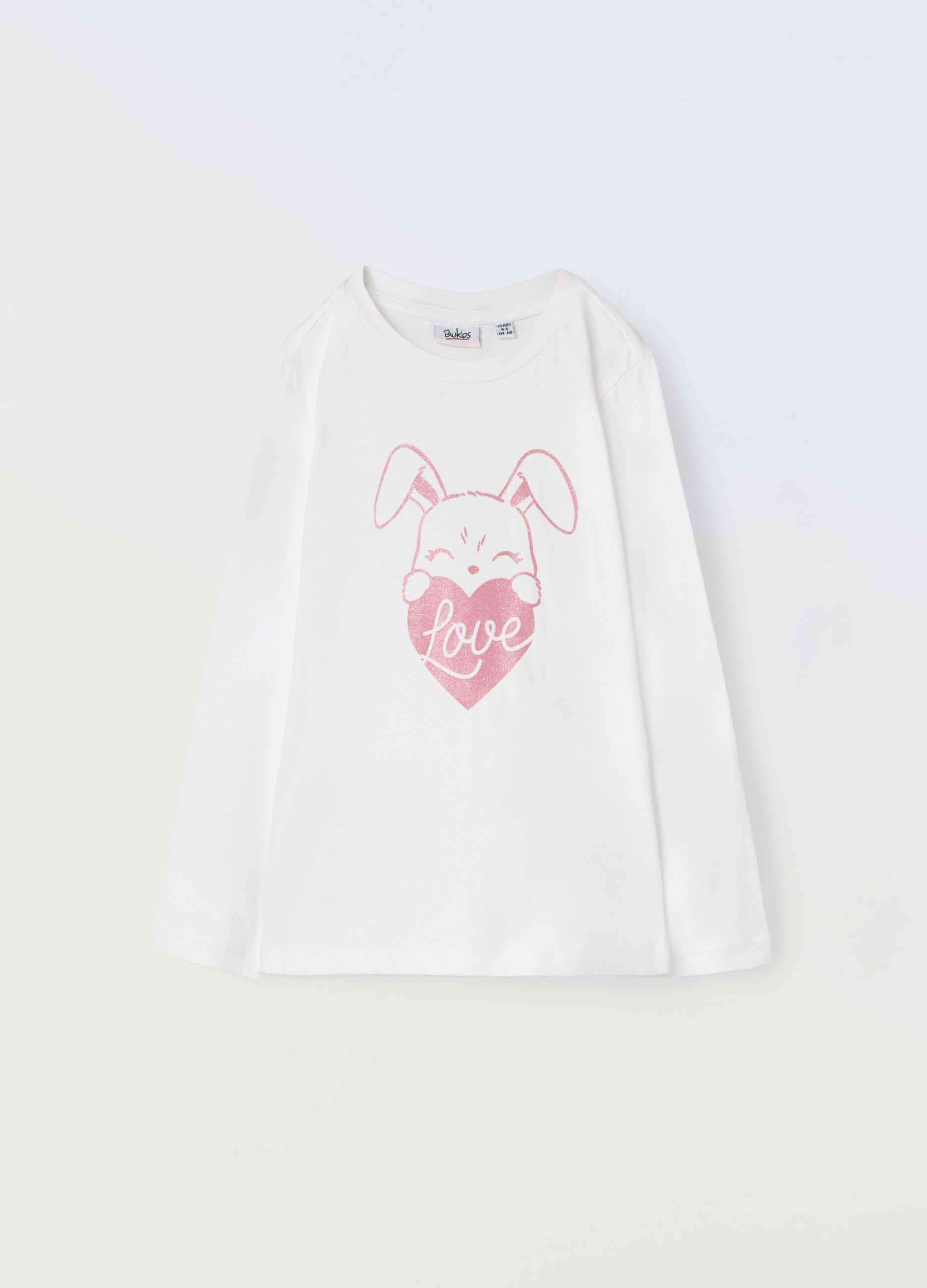 T-shirt in puro cotone bambina_0