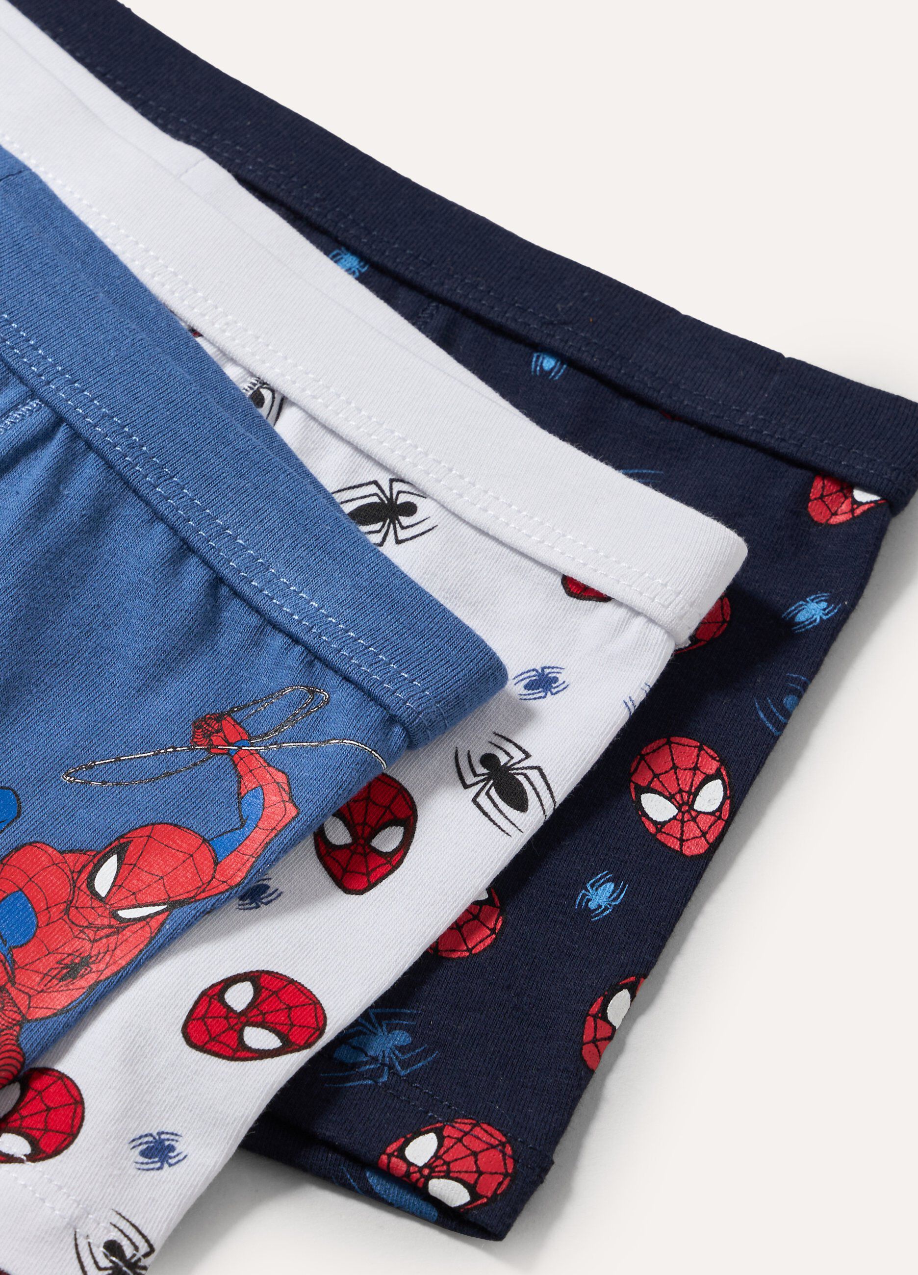 Pack 3 boxer Spider-Man in cotone stretch bambino_1