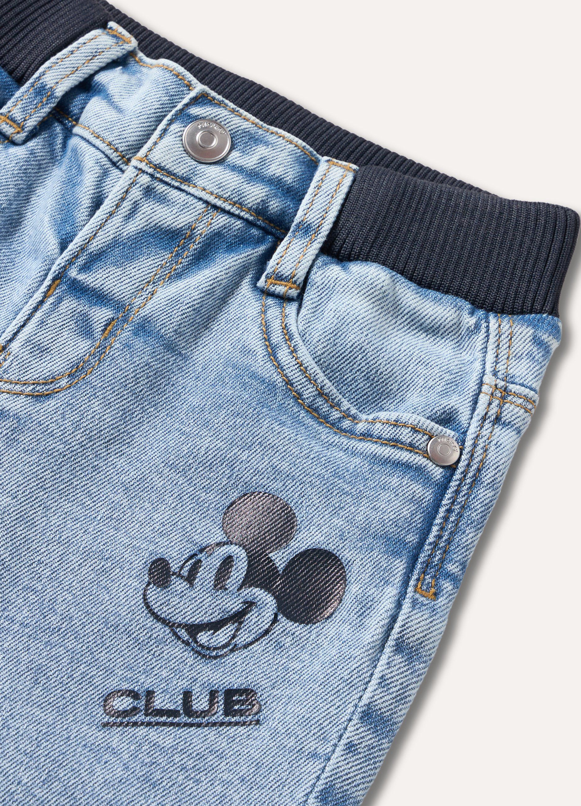 Jeans Disney con vita elasticata neonato_1
