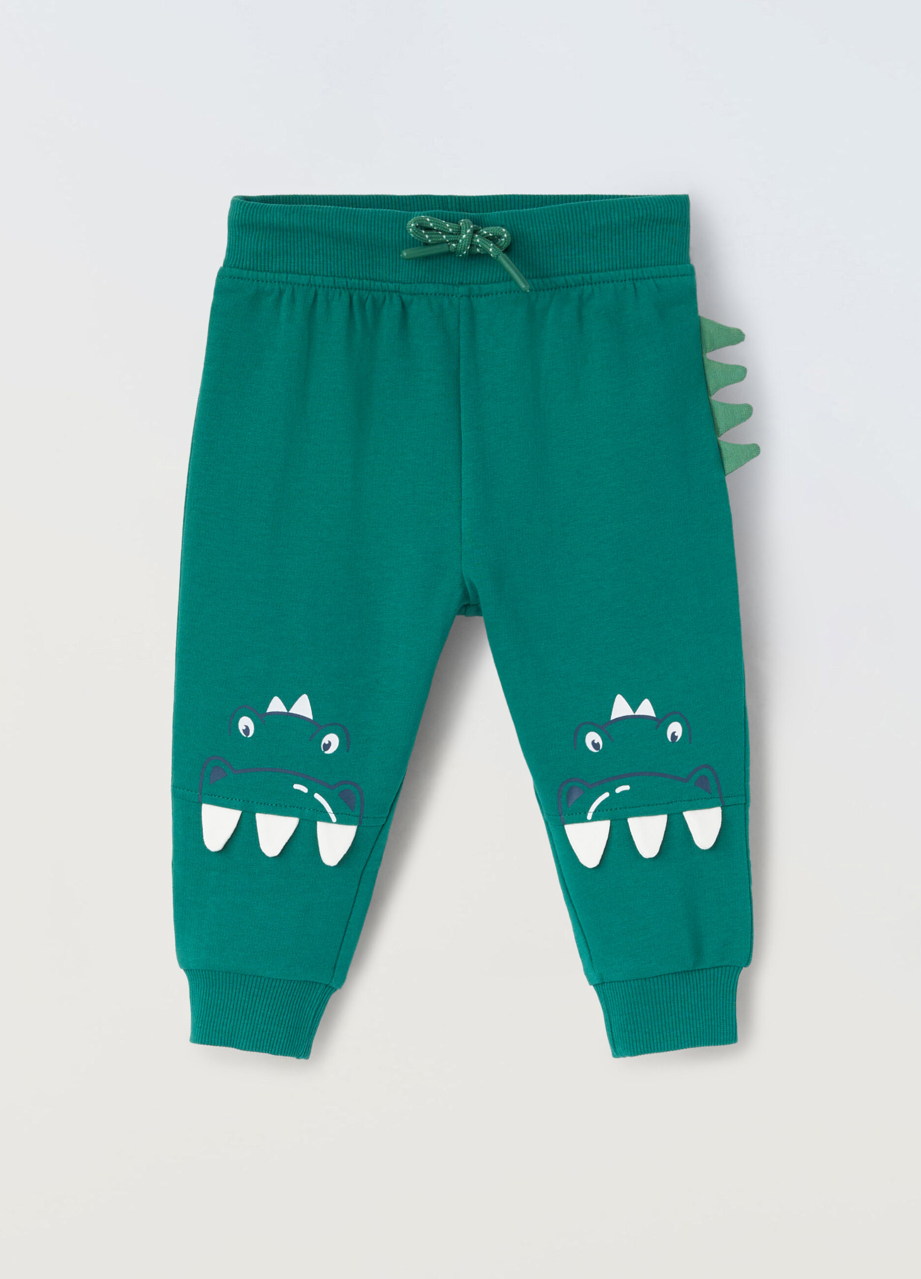 Jogger in puro cotone neonato_0