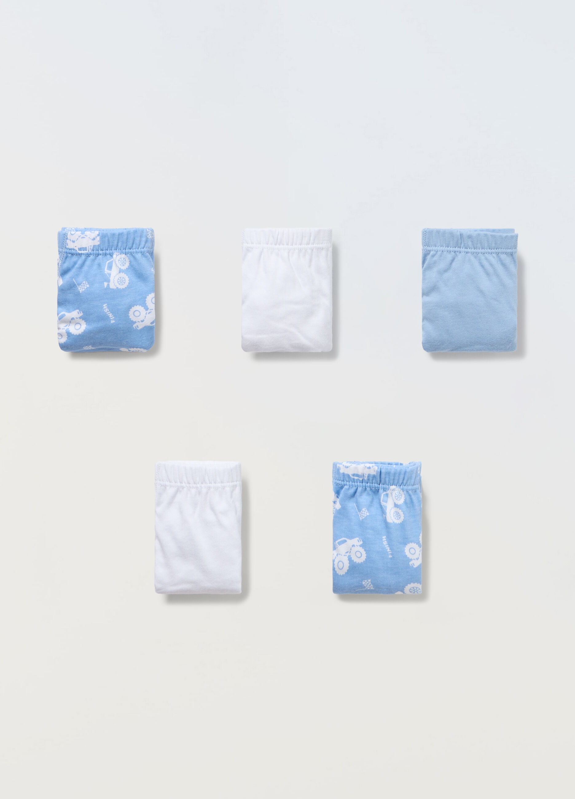 Pack 5 slip in puro cotone bambino_1