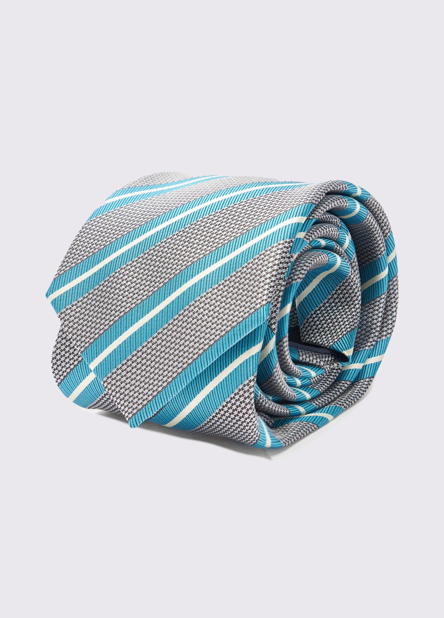 Cravatta rigata uomo_1