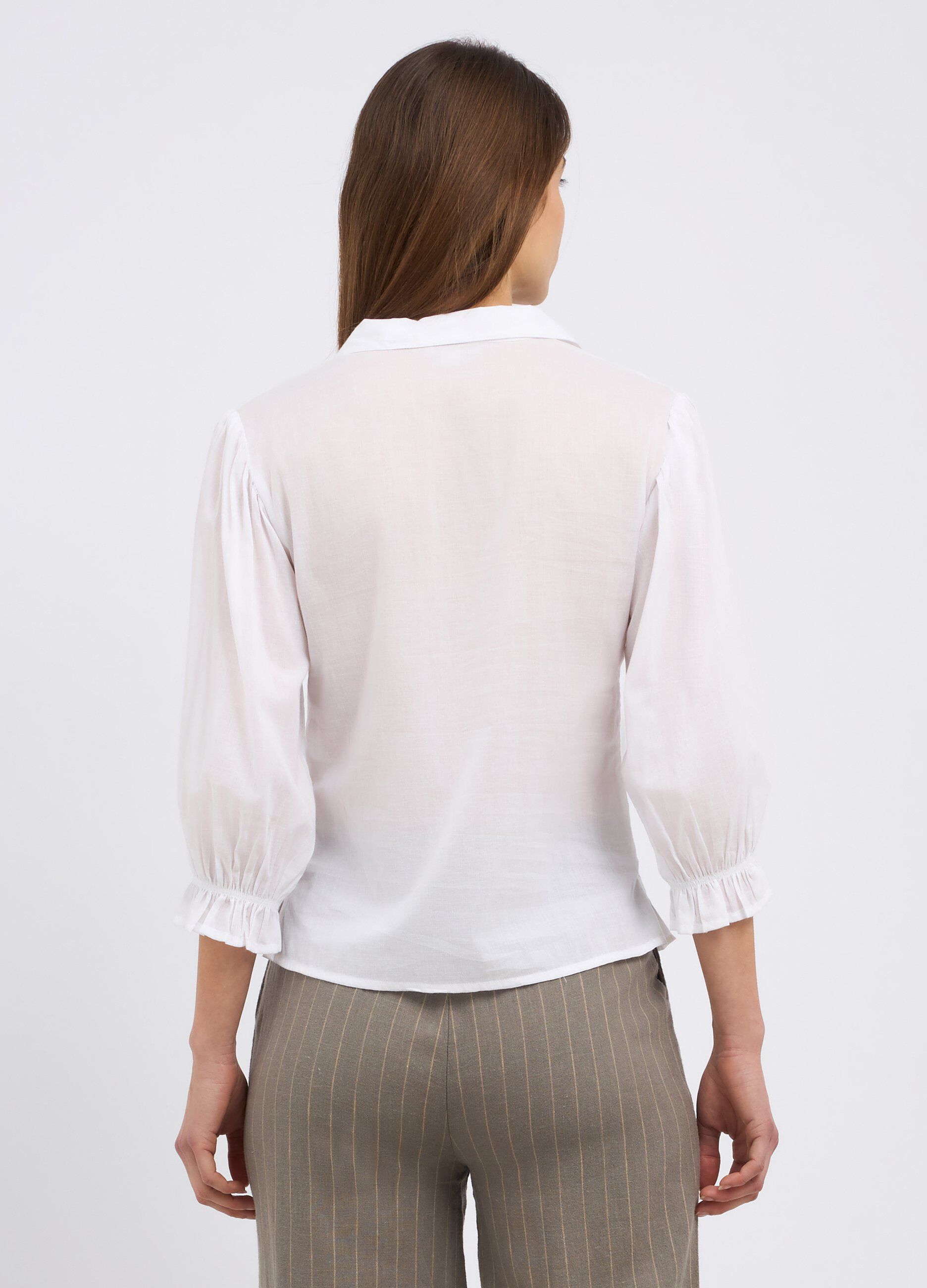 Camicia in puro cotone donna_1