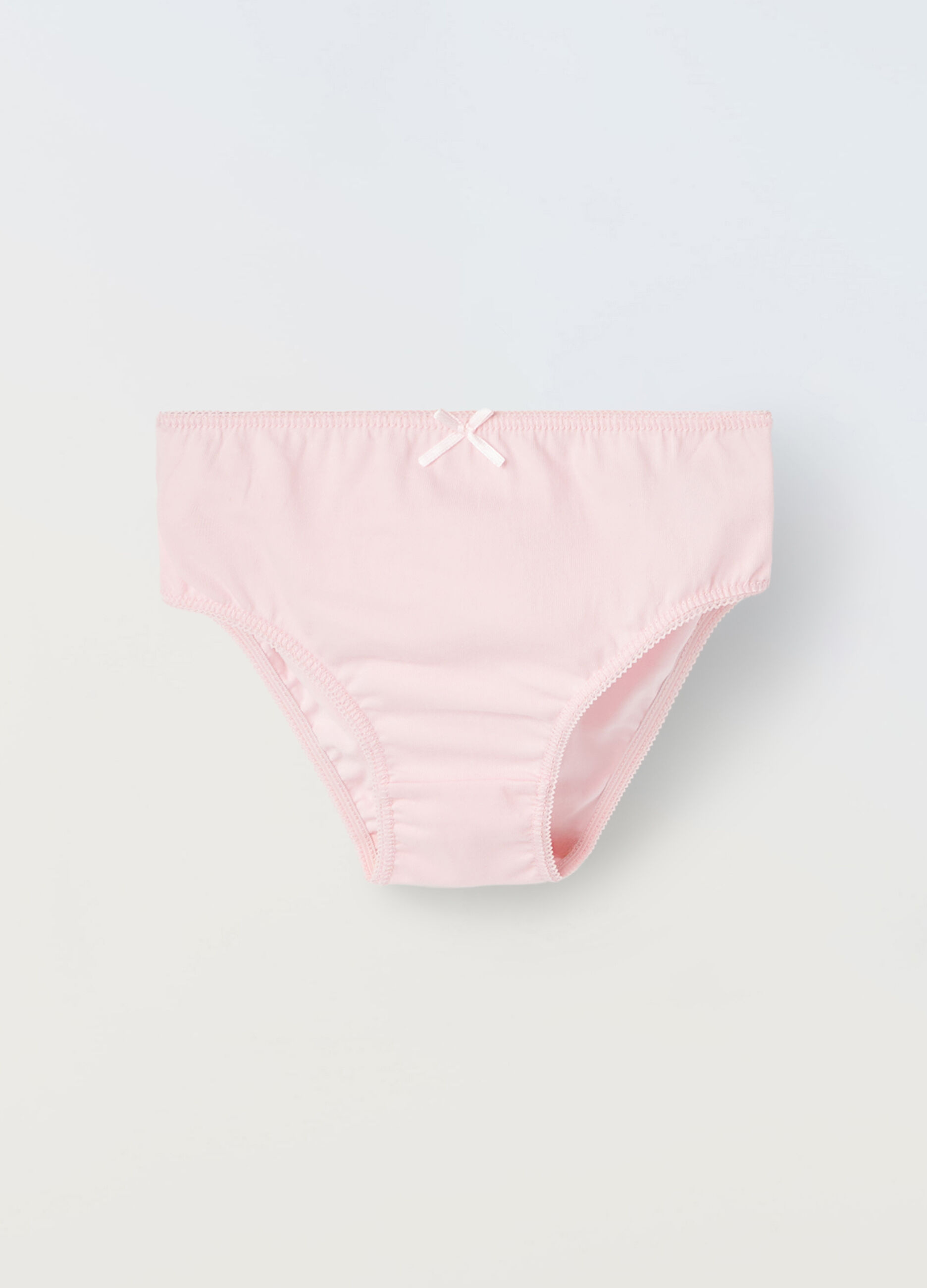 Pack 5 slip in puro cotone bambina