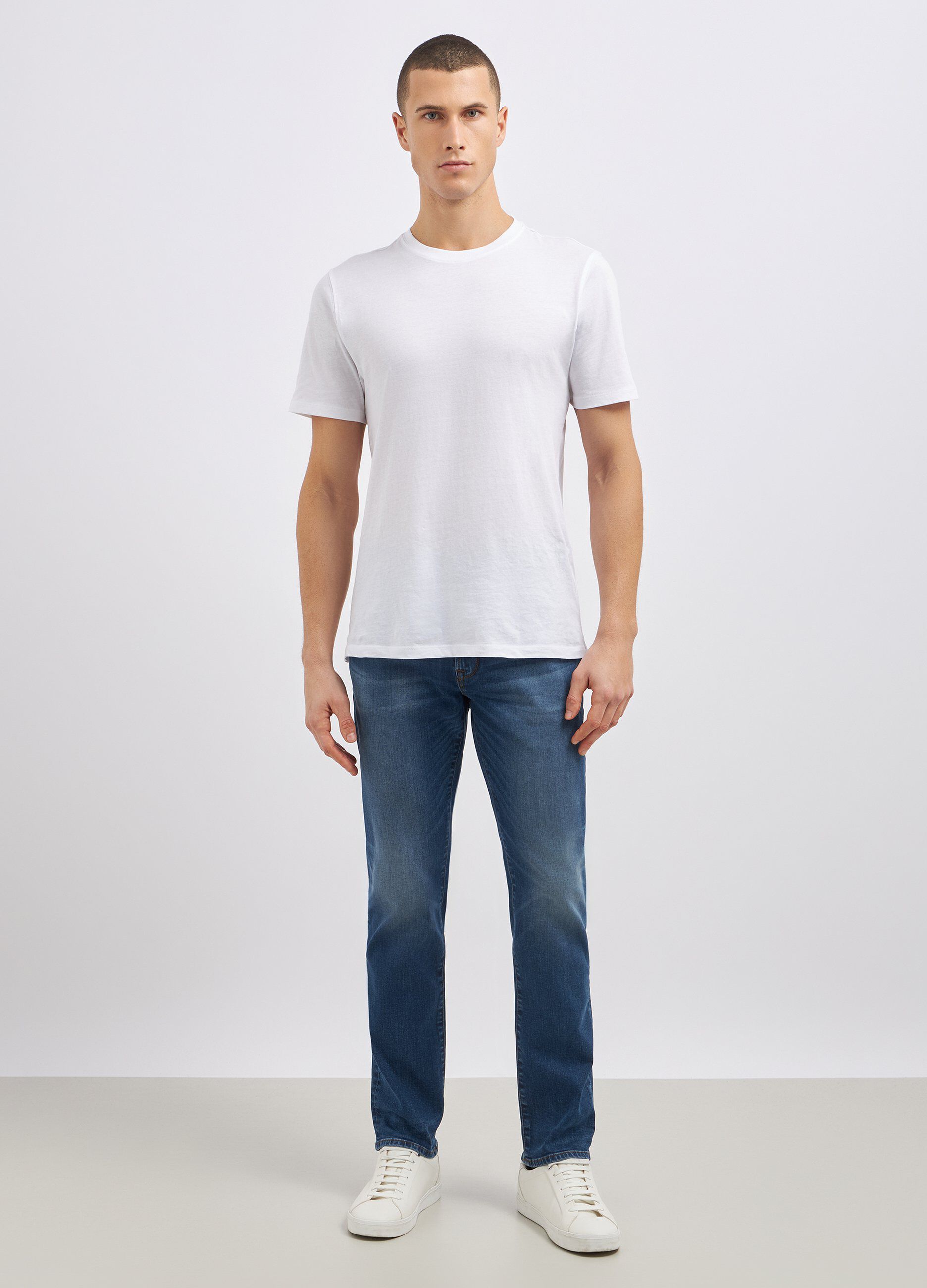 Jeans in cotone stretch uomo_0