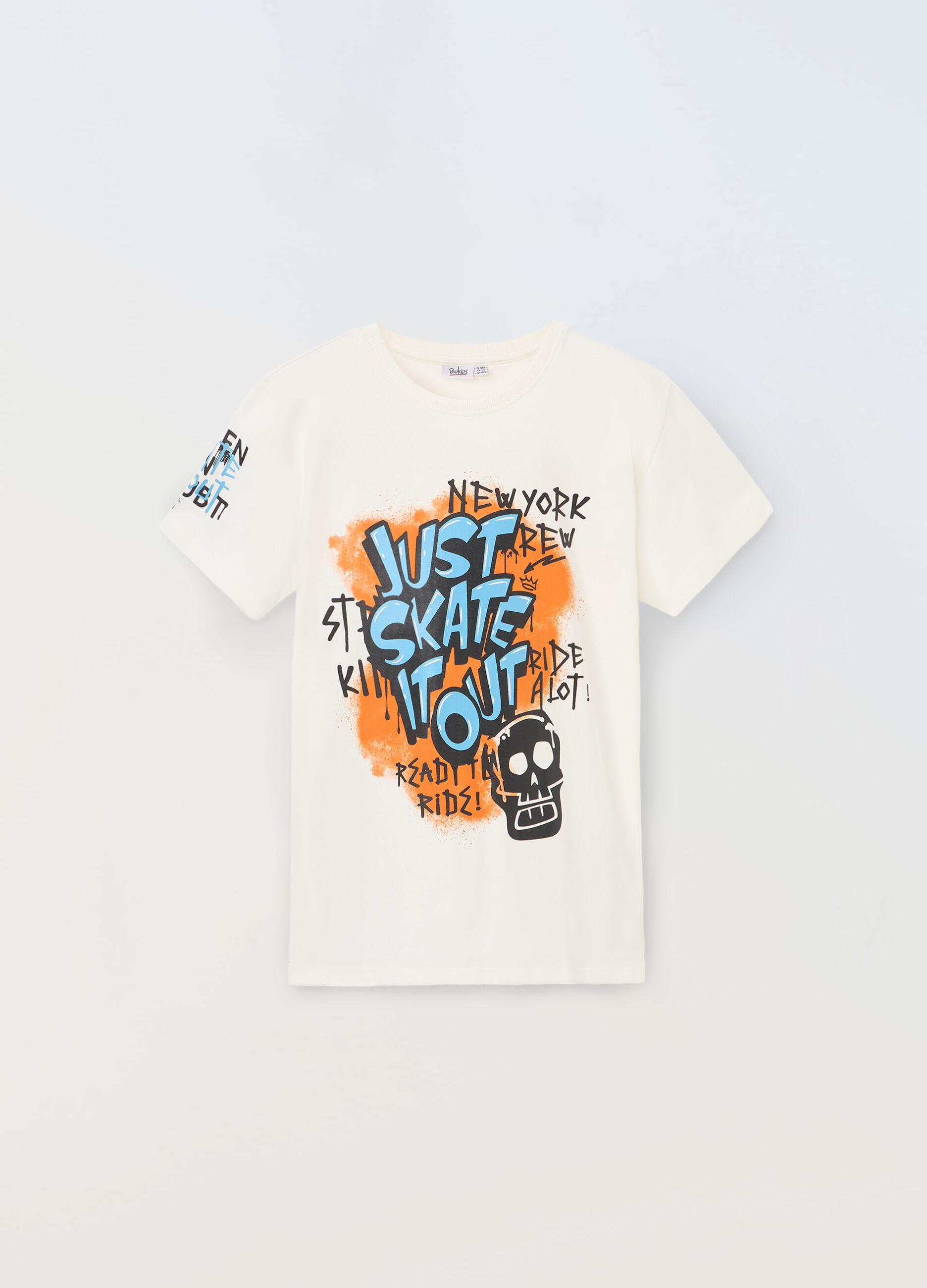 T-shirt in puro cotone jersey ragazzo_0