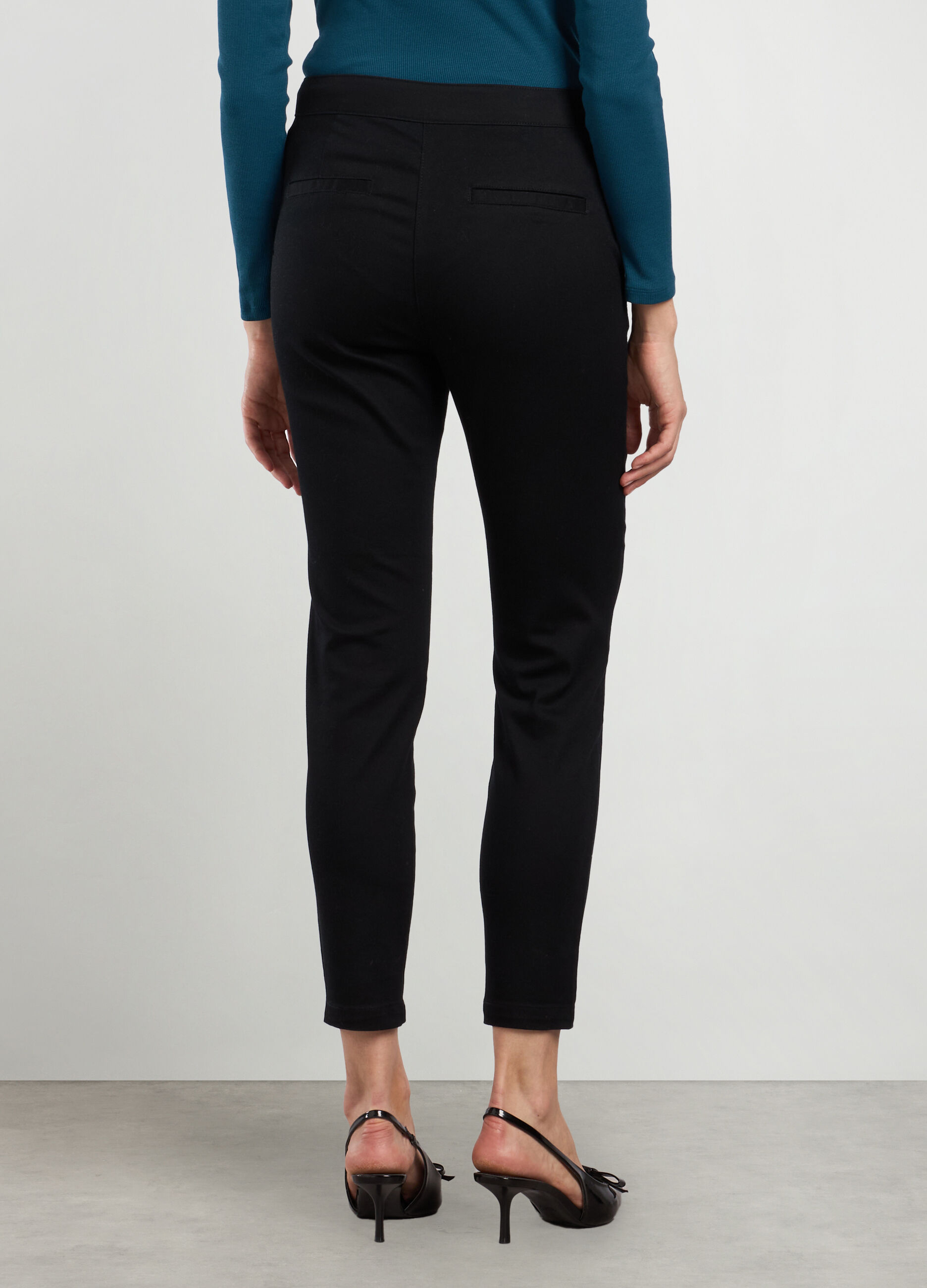 Treggings in misto cotone stretch donna