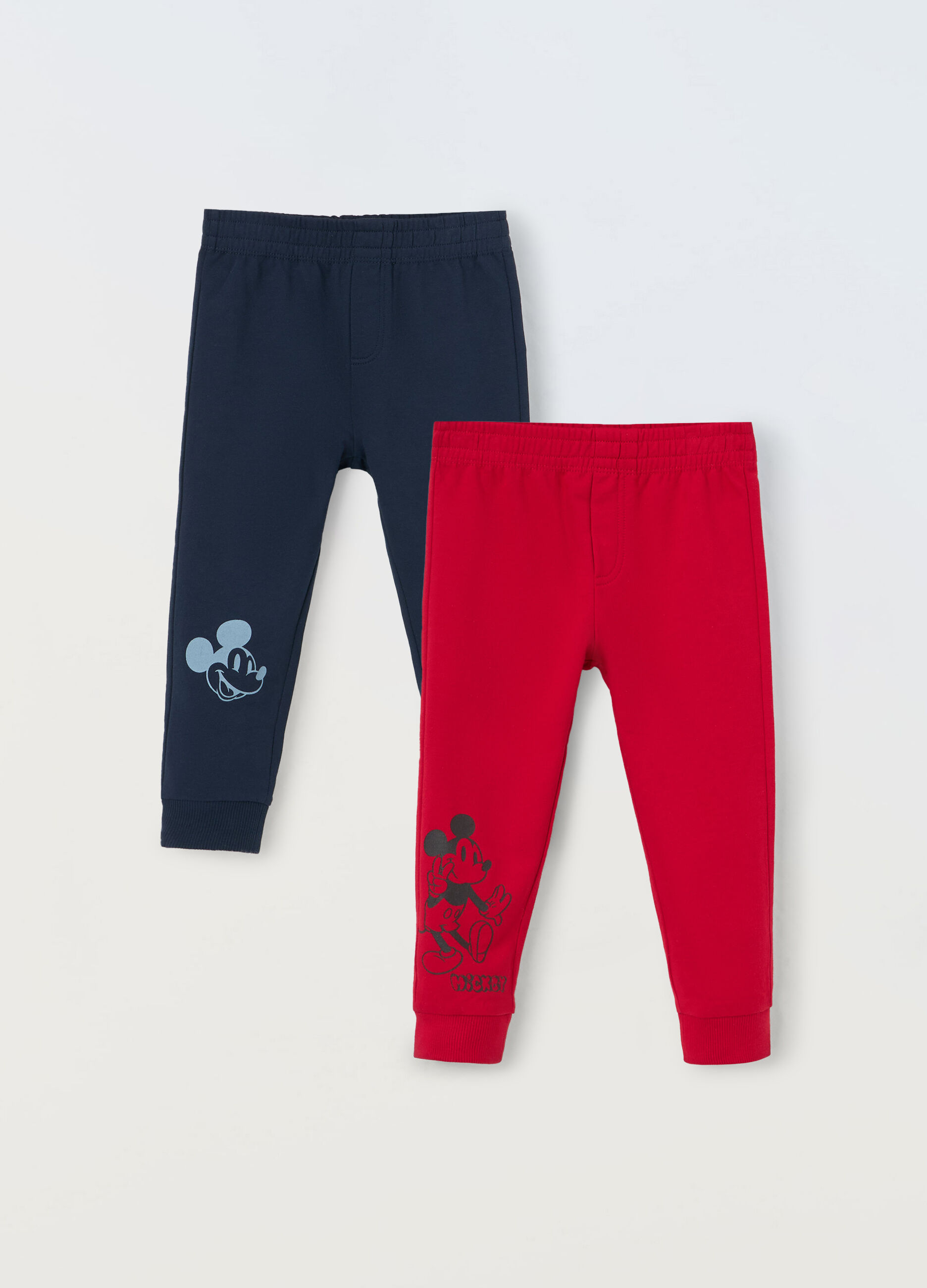 Pack 2 jogger in puro cotone neonato_0