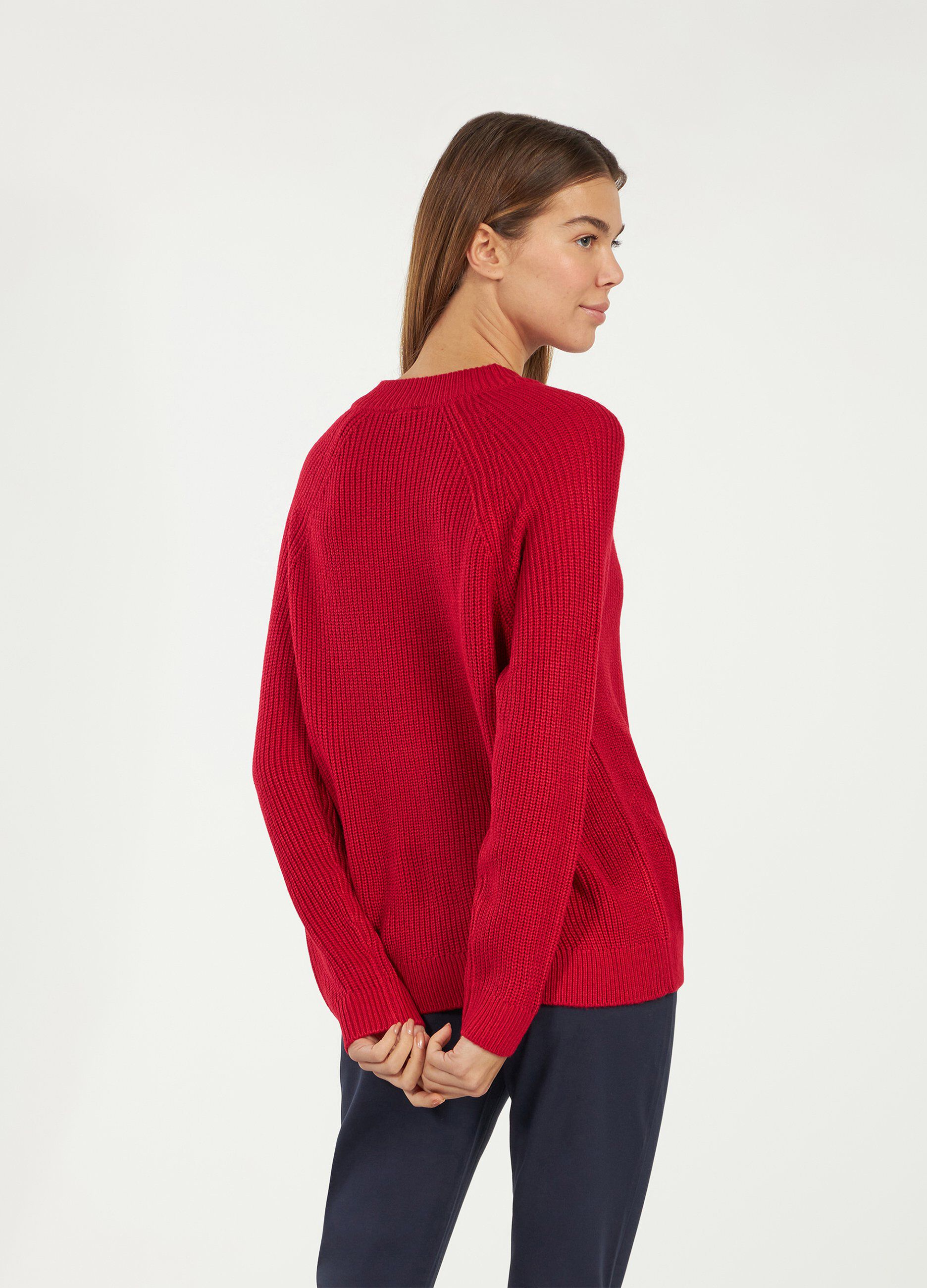 Maglione tricot con bottoni donna