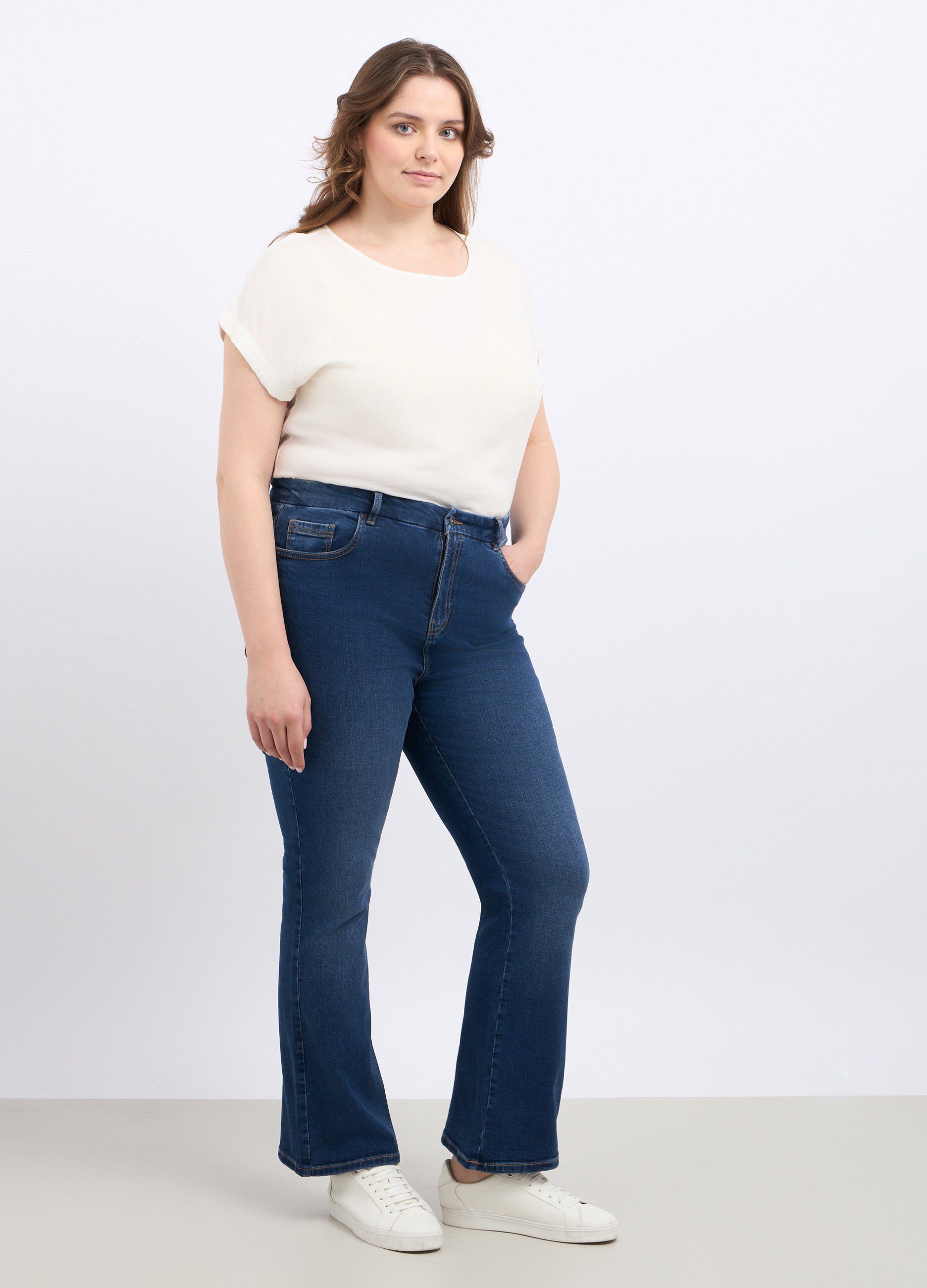 Jeans curvy regular fit donna_0
