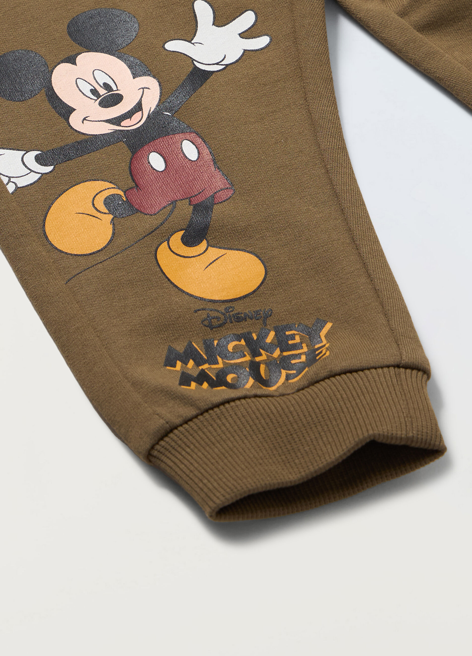 Joggers Mickey Mouse in puro cotone neonato_1