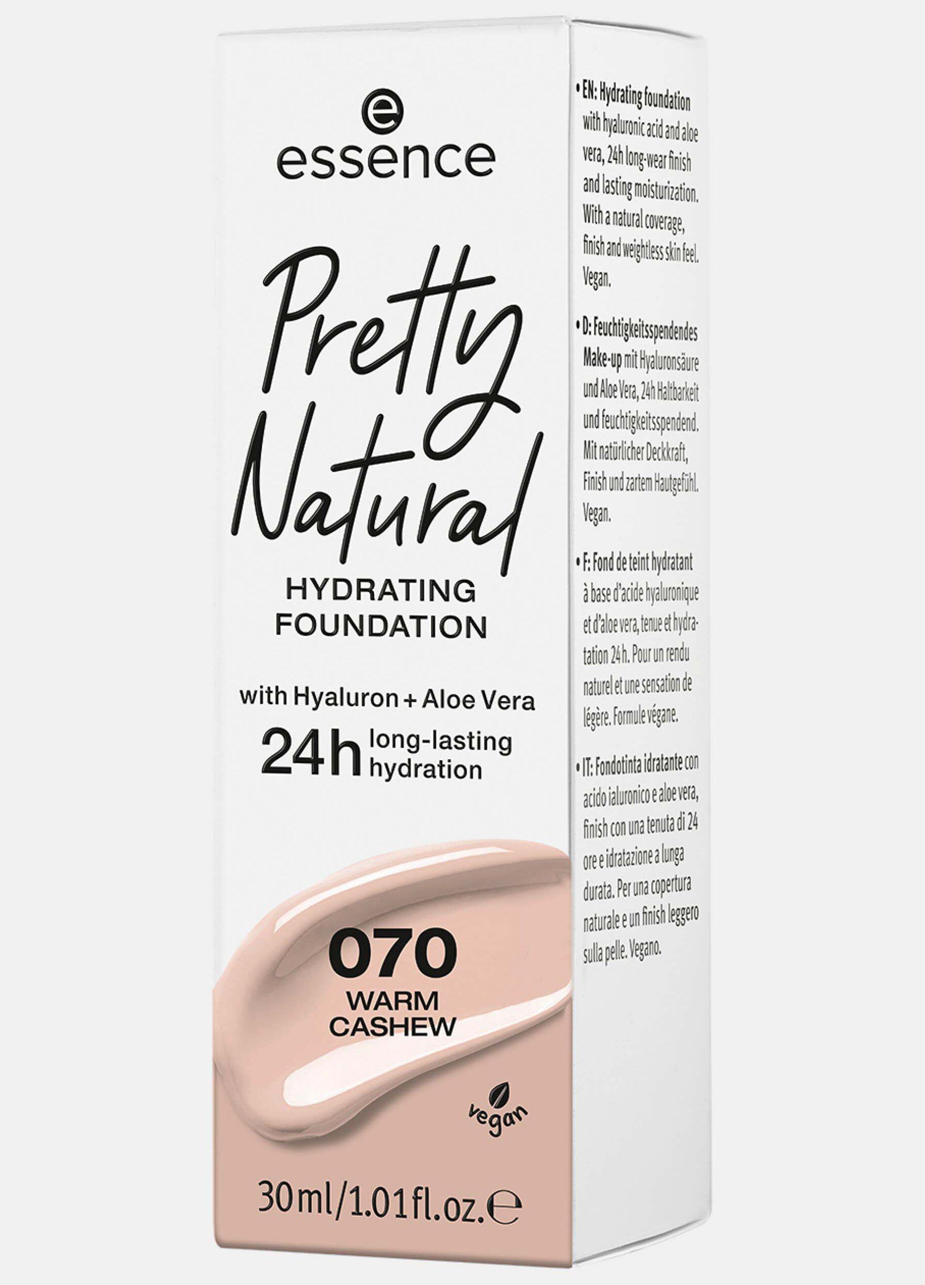 Essence pretty natural fondotinta viso effetto idratante 070_0